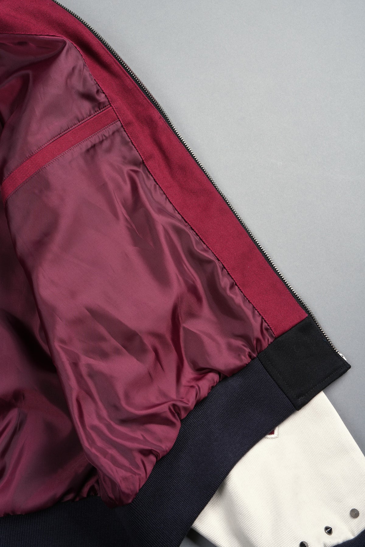 Mori Thorns Gordon Racing Jacket In Black/Oxblood