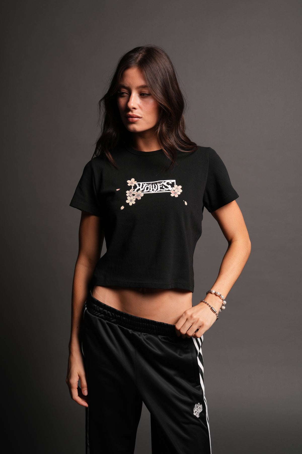 Box Sakura Timeless Tee In Black