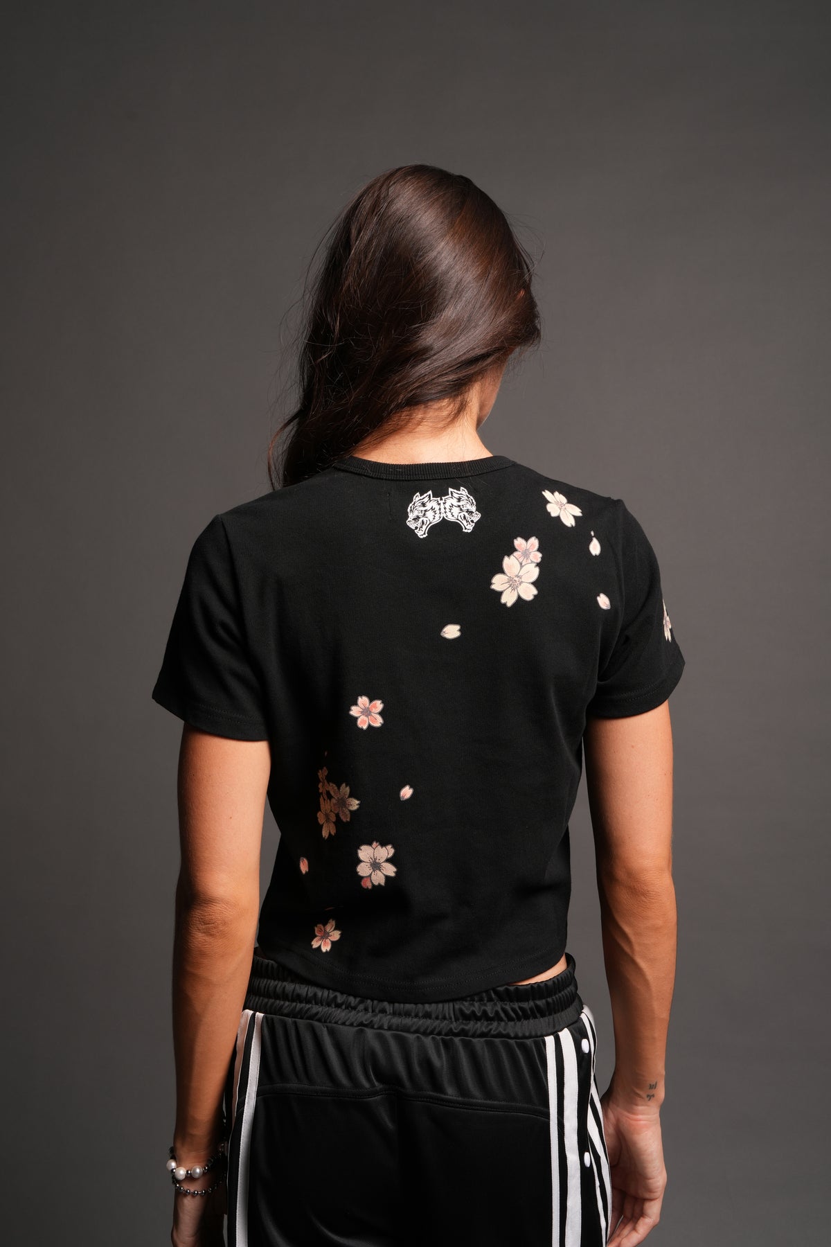 Box Sakura Timeless Tee In Black