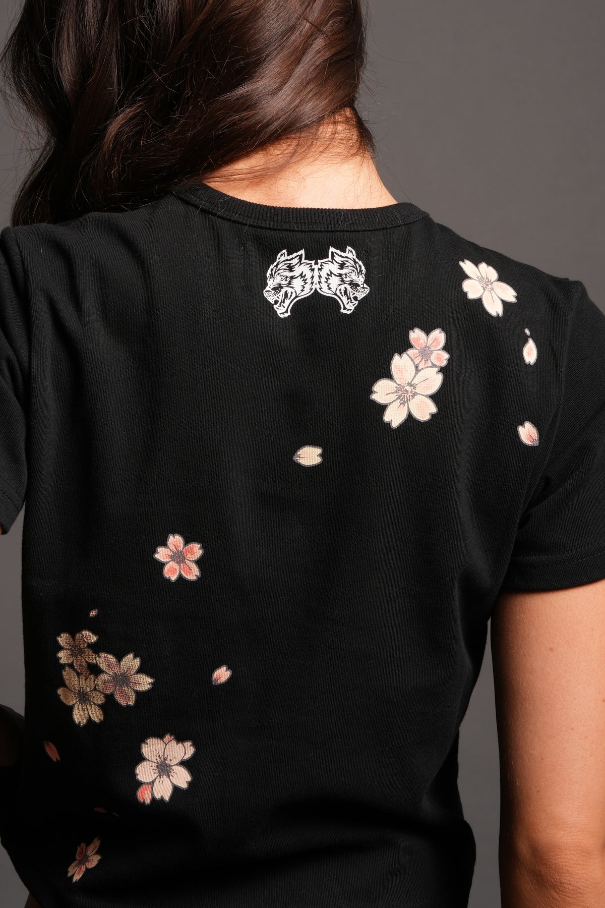 Box Sakura Timeless Tee In Black