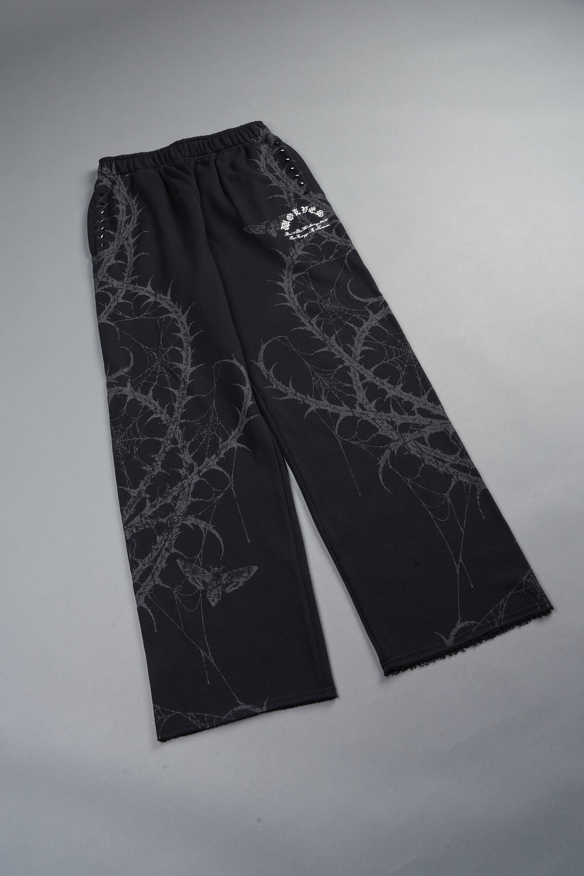 Hesh Chopper Thorns Big Cozy Sweats In Black
