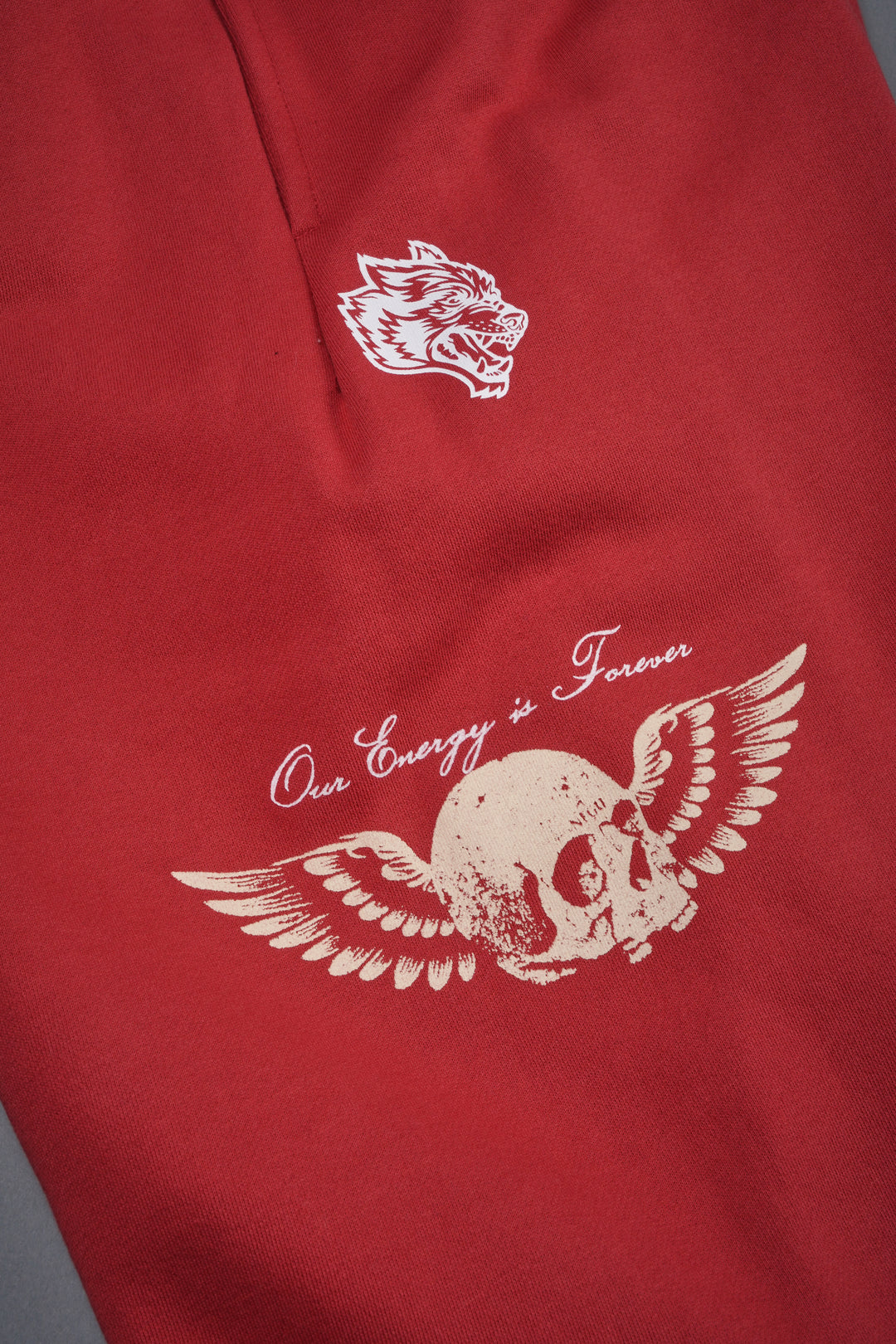 Free Will V2 Lightweight Lounger Sweat Pants in Roman Red