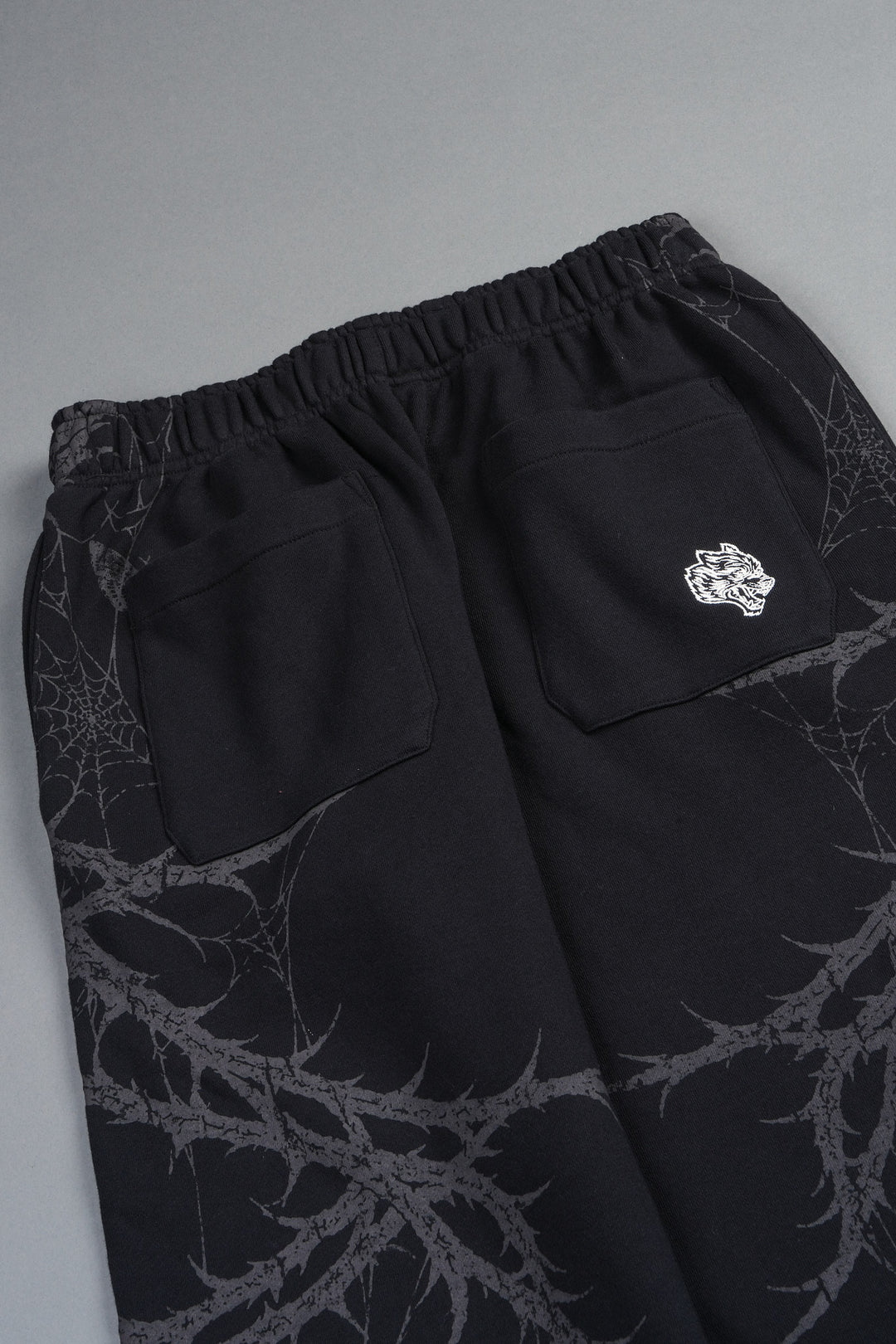 Hesh Chopper Thorns Big Cozy Sweats In Black