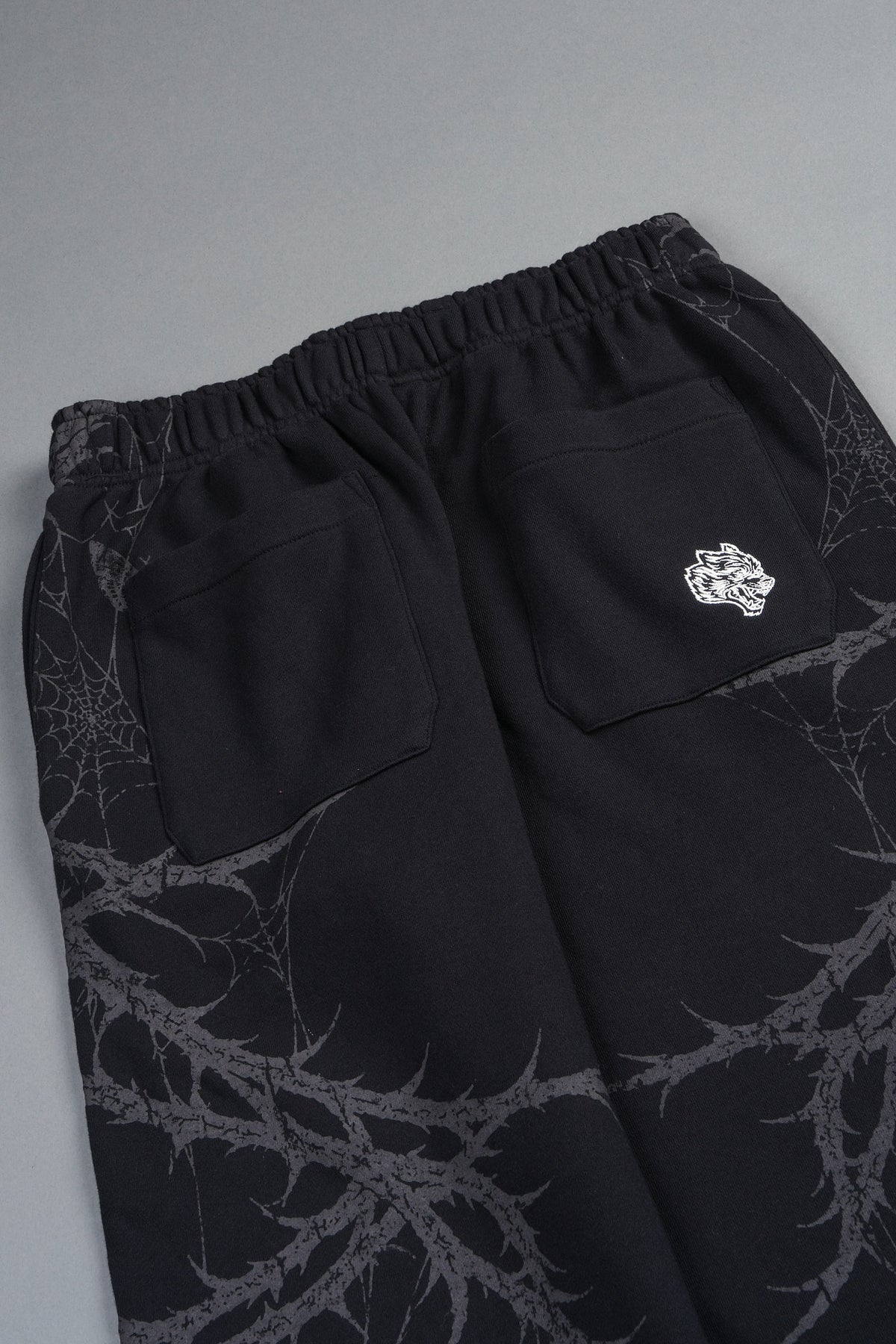 Hesh Chopper Thorns Big Cozy Sweats In Black