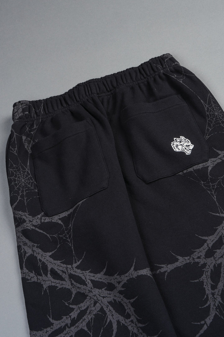 Hesh Chopper Thorns Big Cozy Sweats In Black