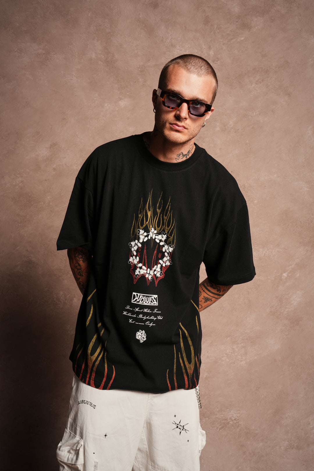 Mickey Forever Premium Oversized Tee in Black