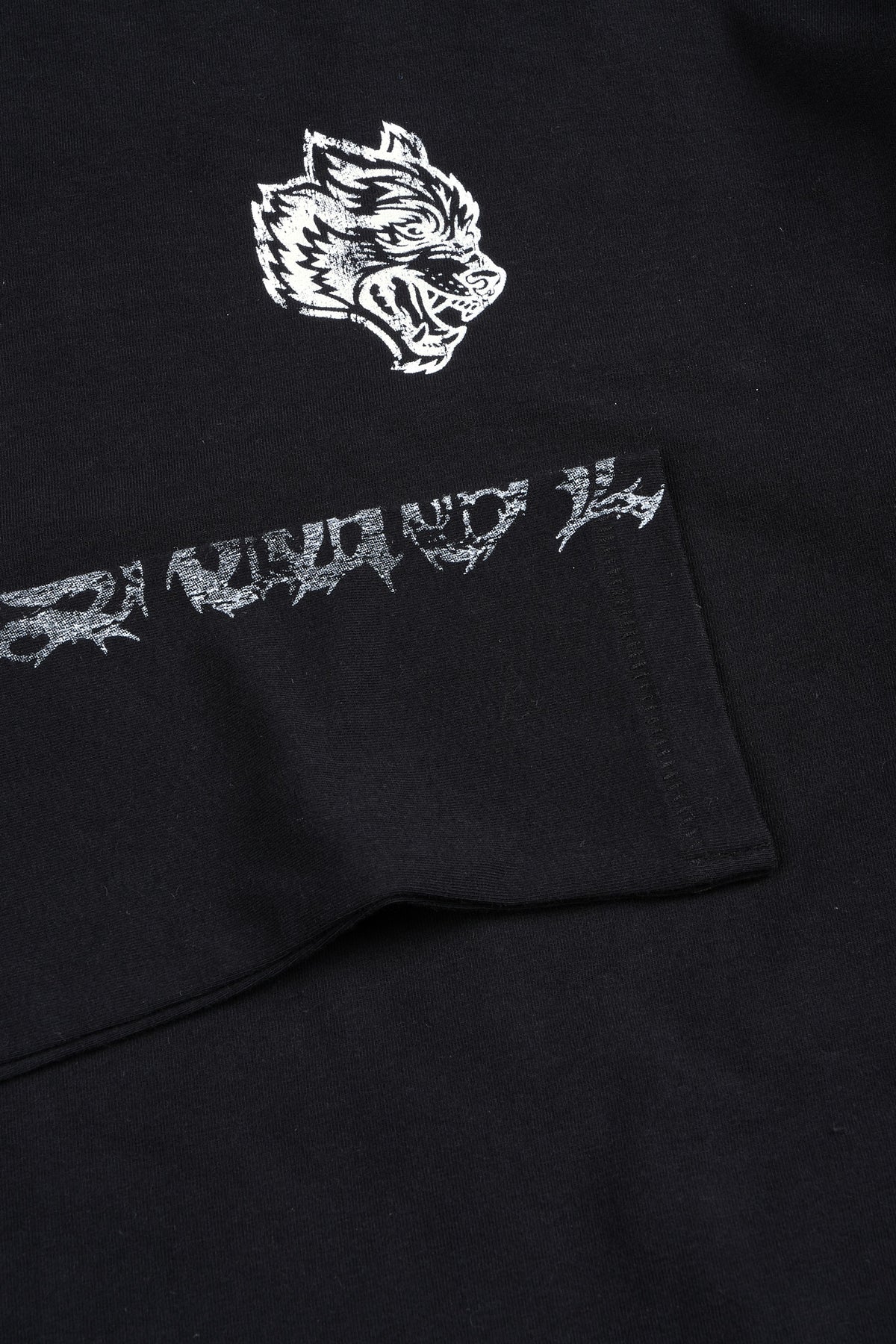 Wolves Refrain Eden Ls Tee In Black