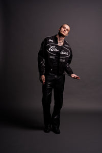 Ride The Fire Gordon Racing Jacket in Black