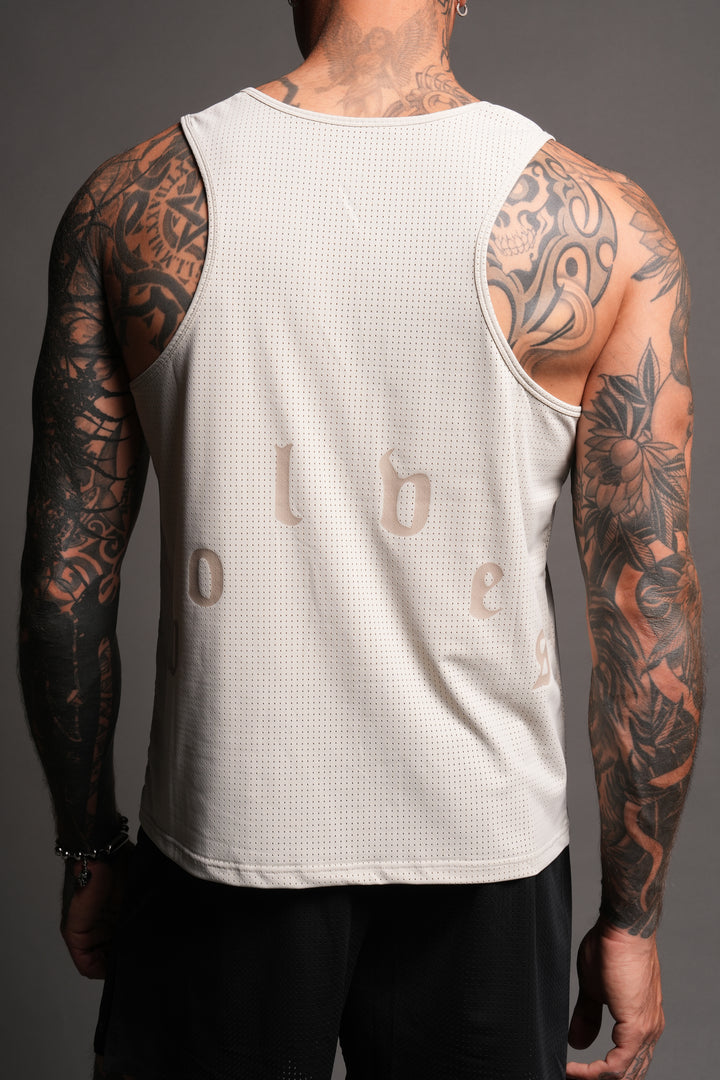 Pyramid V3 Rocky Running Tank In Cream