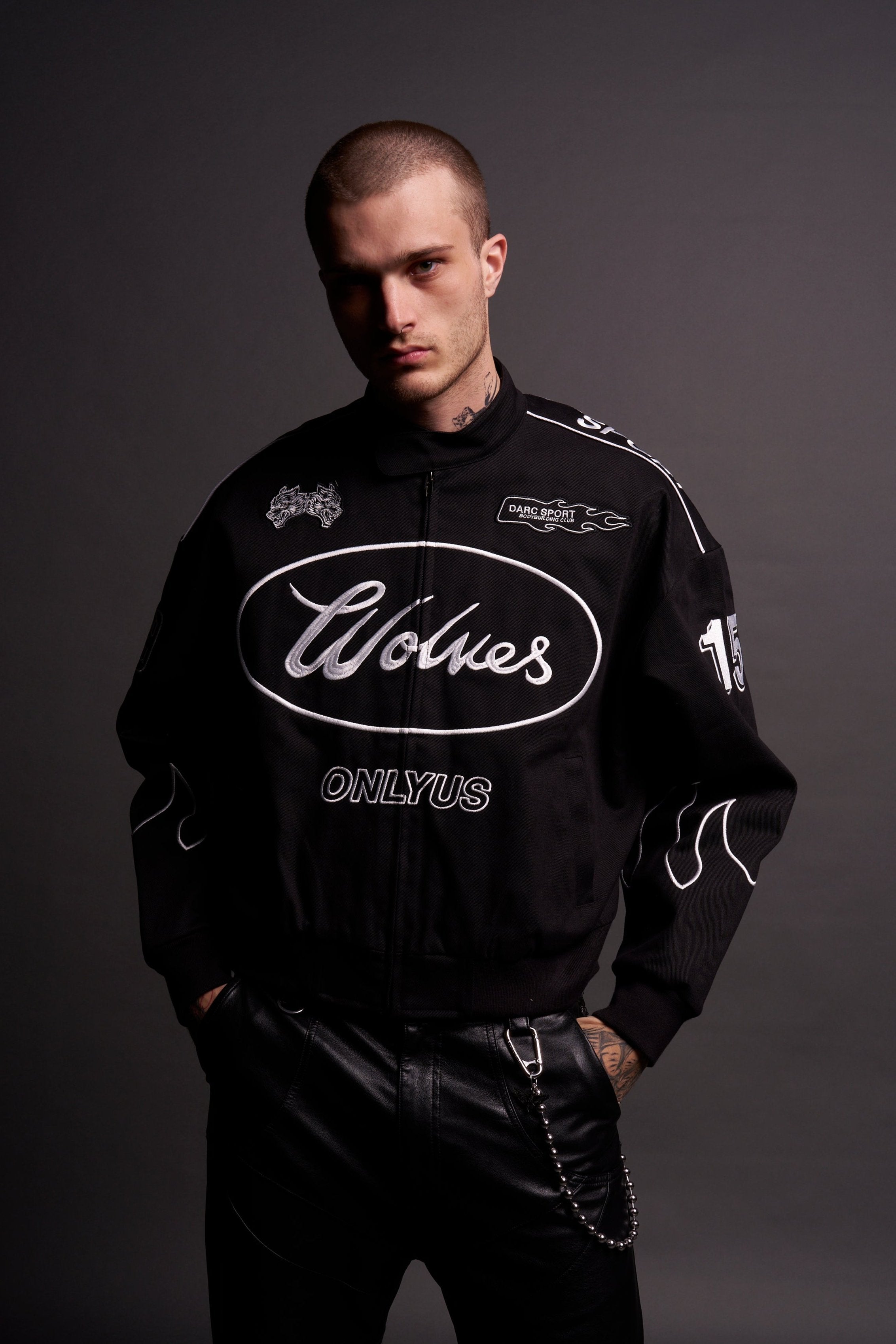 Ride The Fire Gordon Racing Jacket in Black – DarcSport