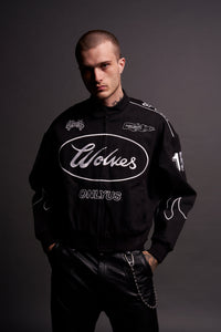 Ride The Fire Gordon Racing Jacket in Black