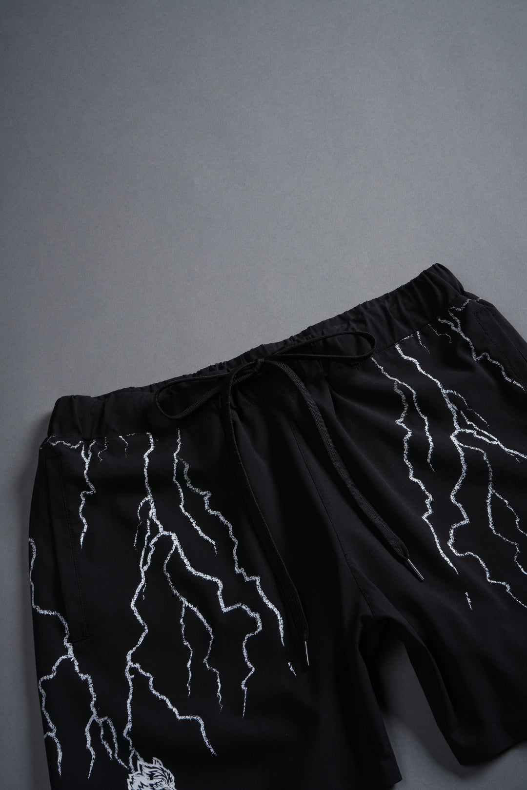 Wolves Storm Compression Shorts in Black