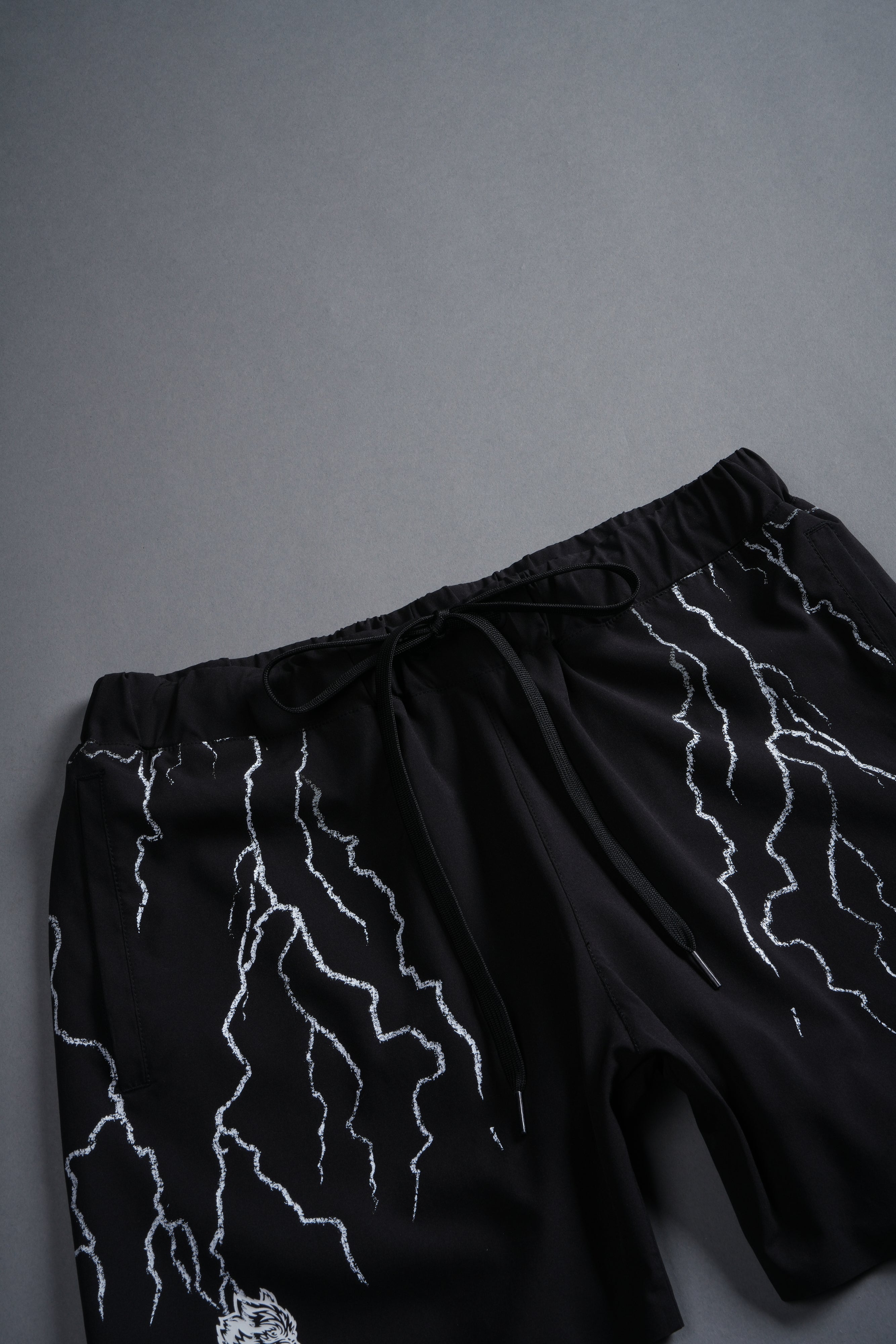 Wolves Storm Compression Shorts in Black
