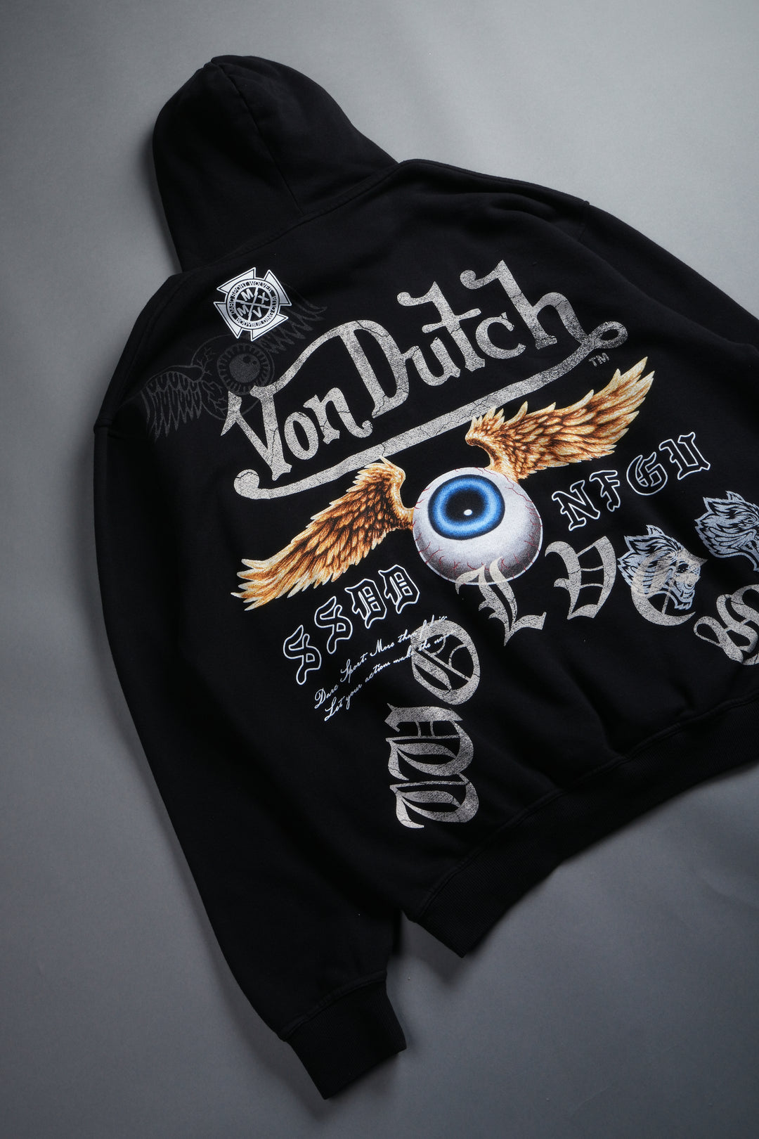 DSVD NFGU "Pierce" Hoodie in Black