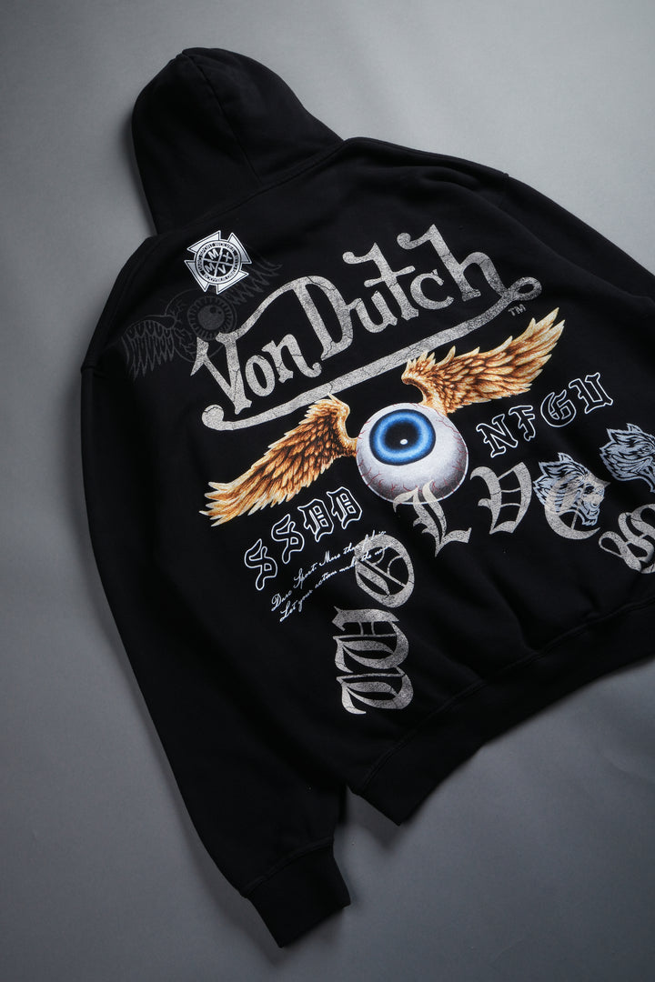 DSVD NFGU "Pierce" Hoodie in Black