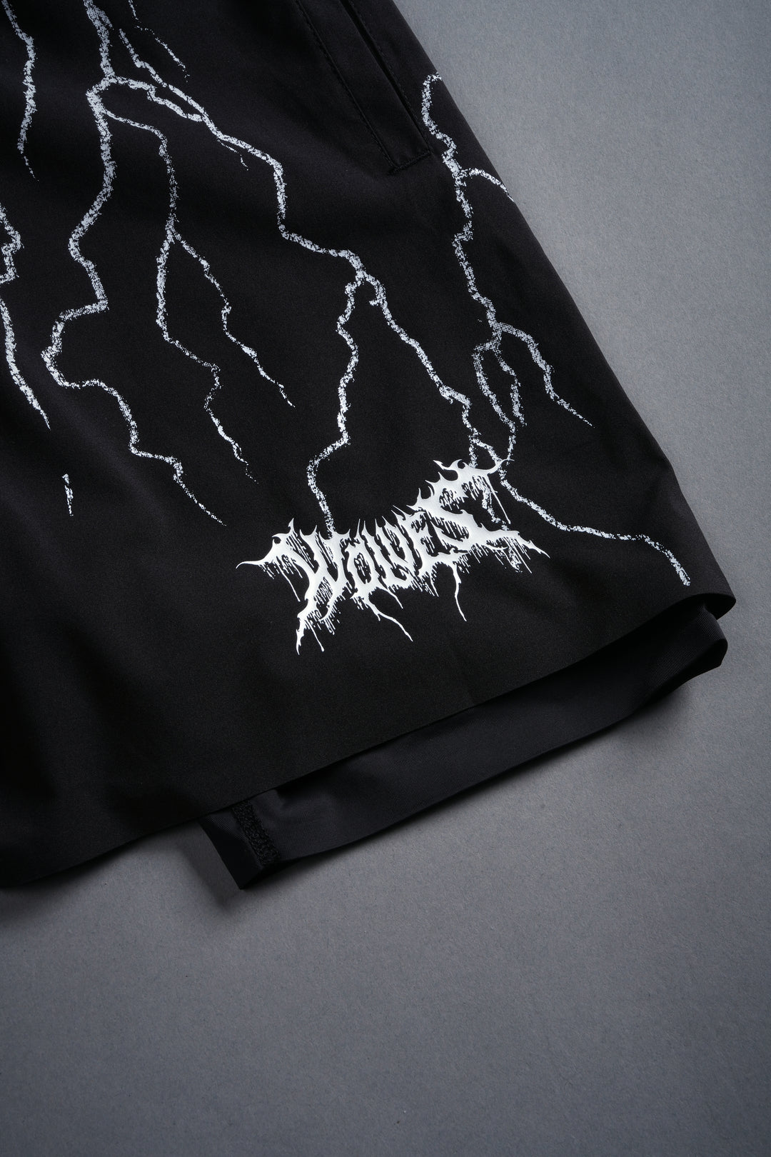 Wolves Storm Compression Shorts in Black