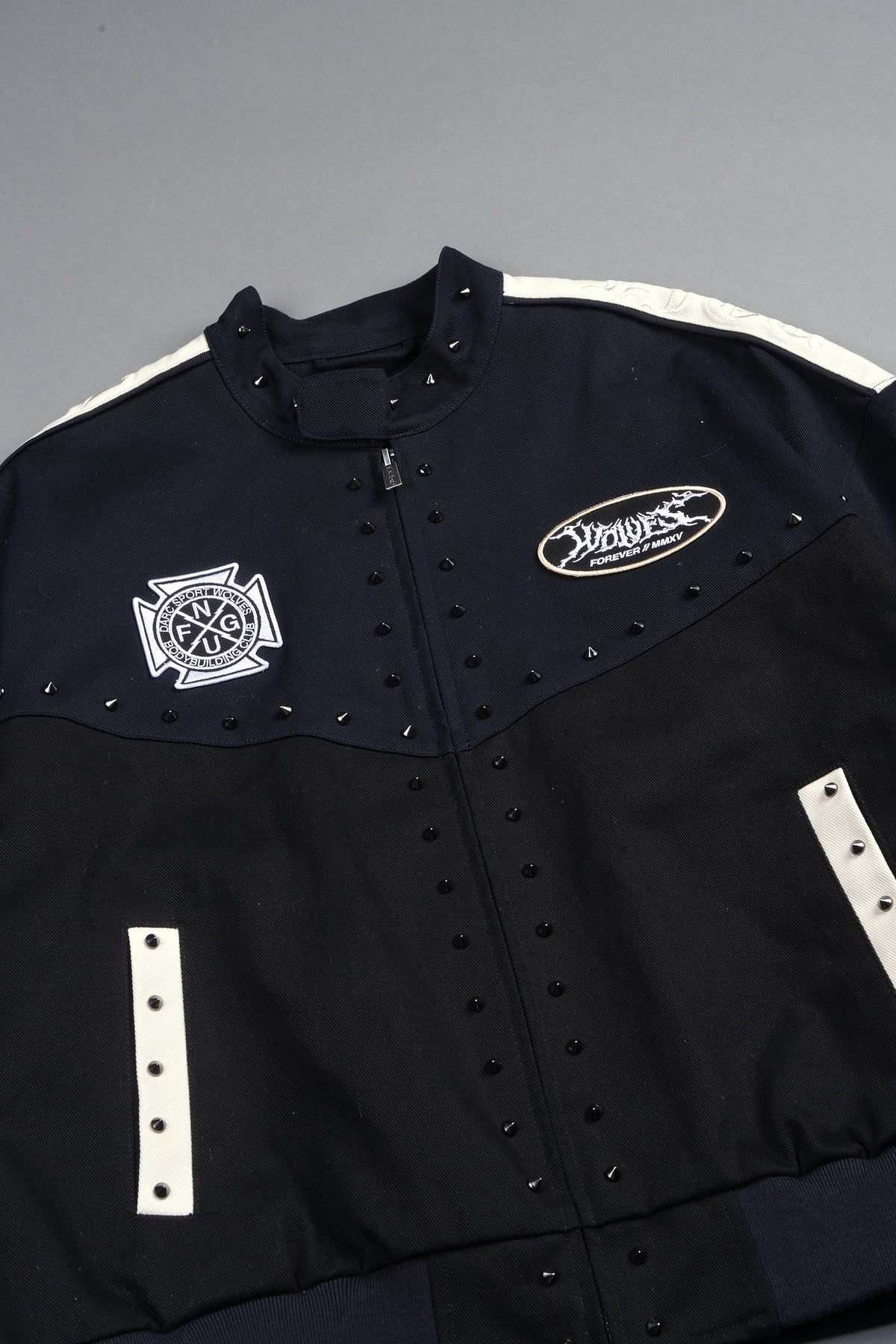 Mori Thorns Gordon Racing Jacket In Black/Navy