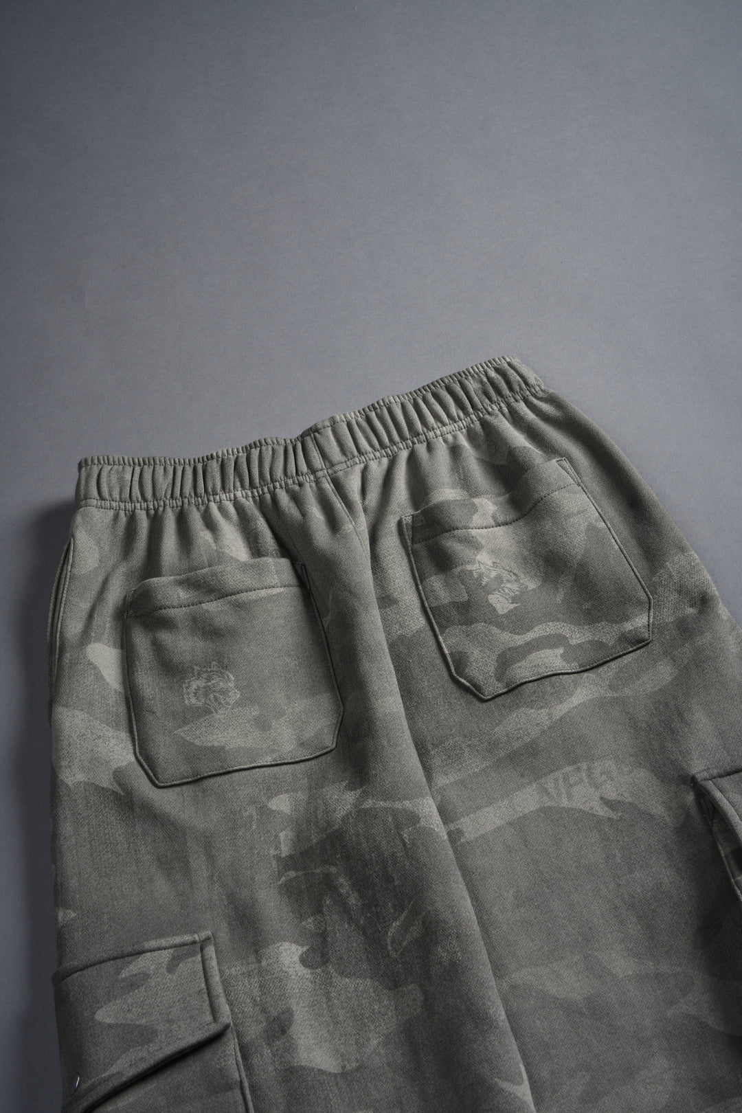 Dual Cherub NFGU Big Cozy Sweats in Lush Vintage Woodland Camo