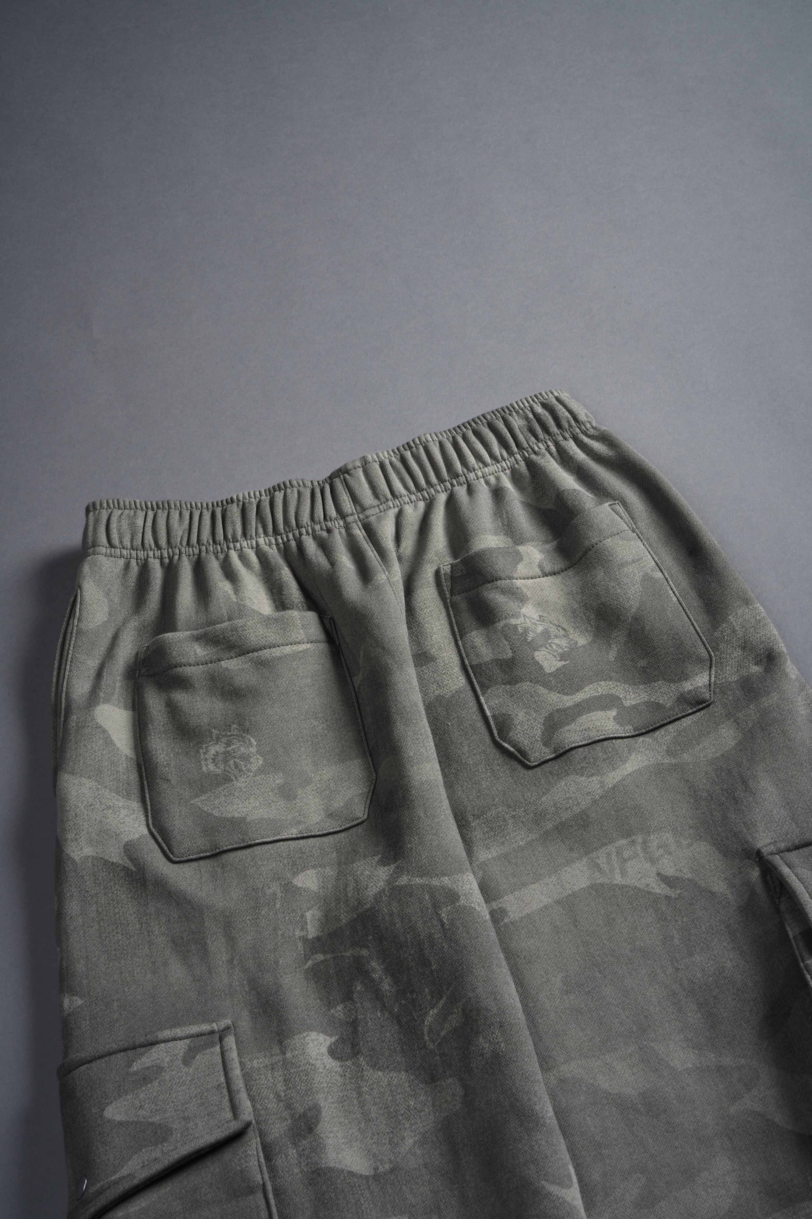 Dual Cherub NFGU Big Cozy Sweats in Lush Vintage Woodland Camo