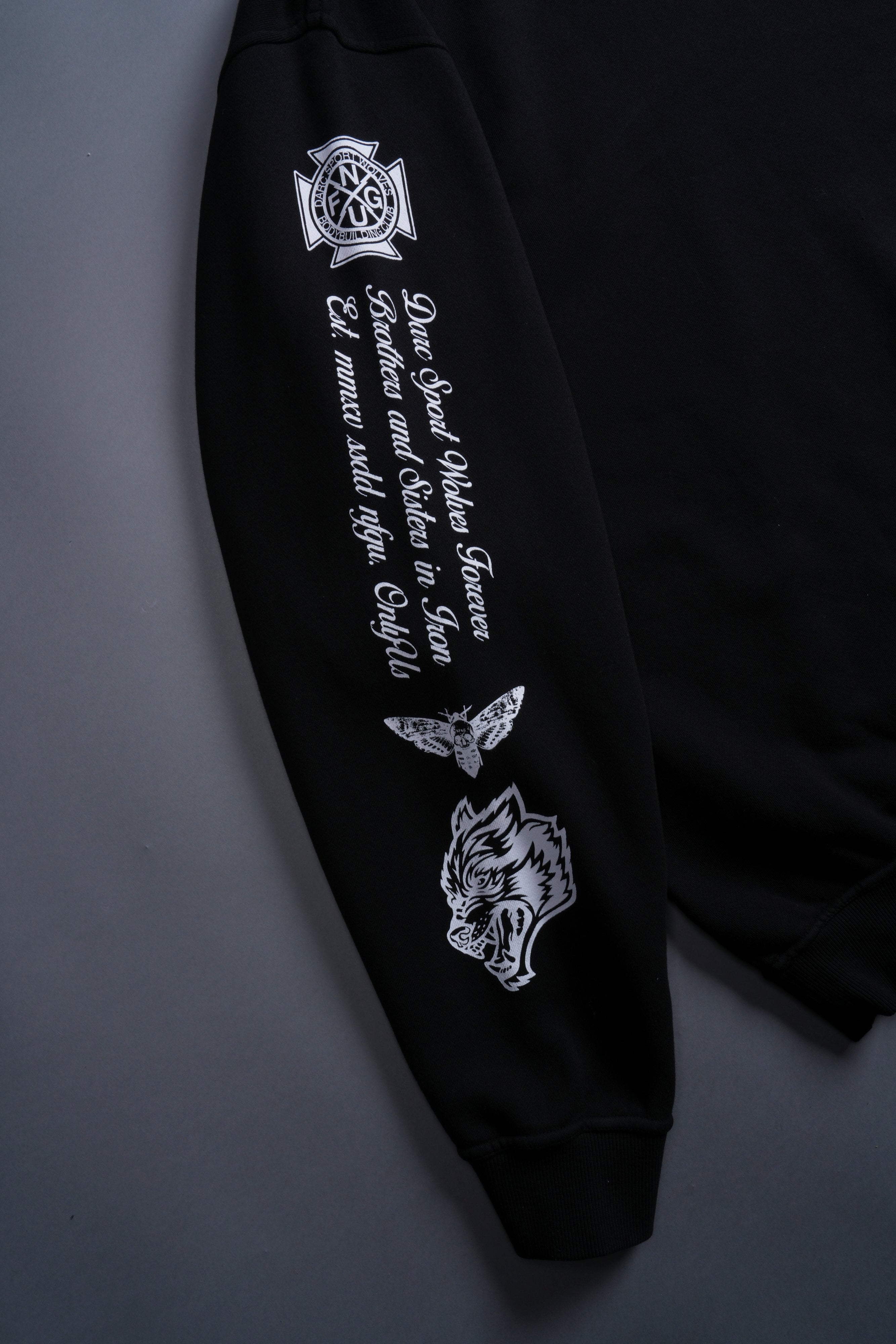 Always SSDD NFGU London Crewneck in Black