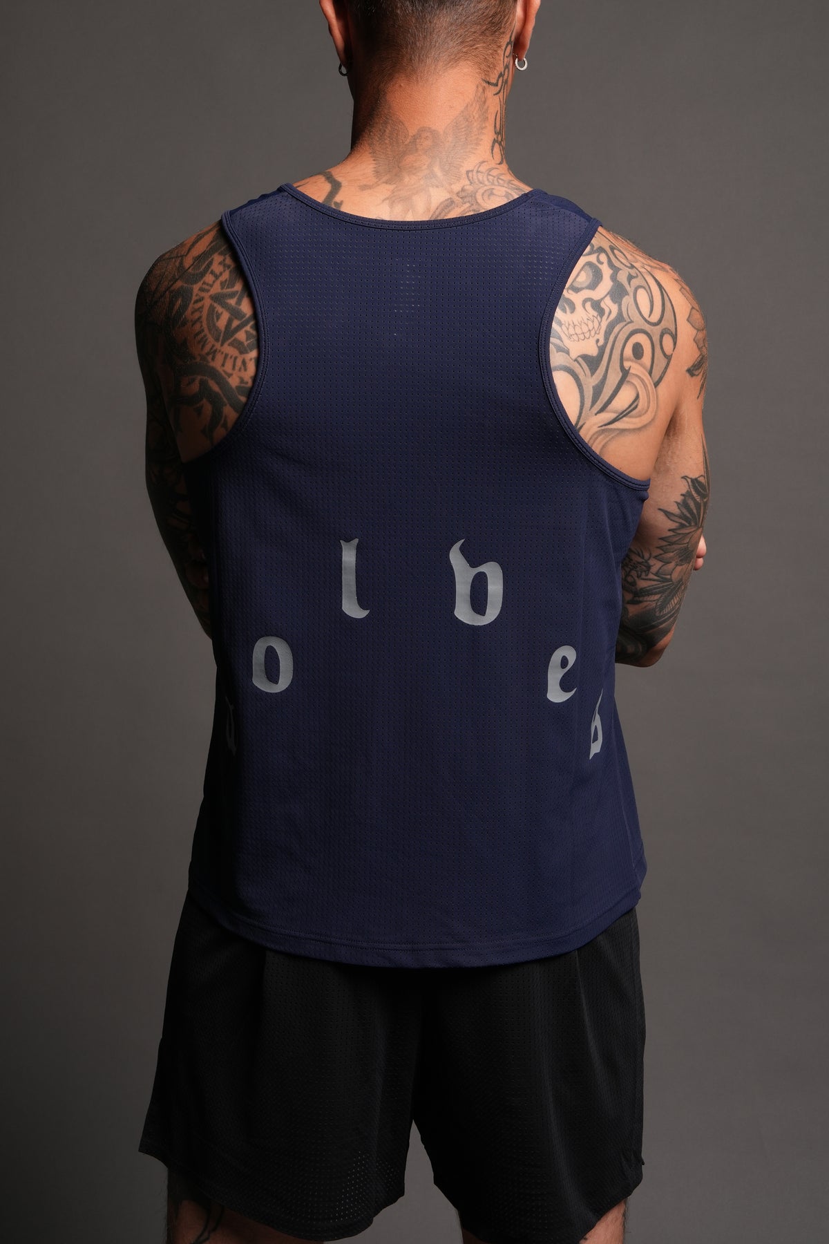 Pyramid V3 Rocky Running Tank In Navy