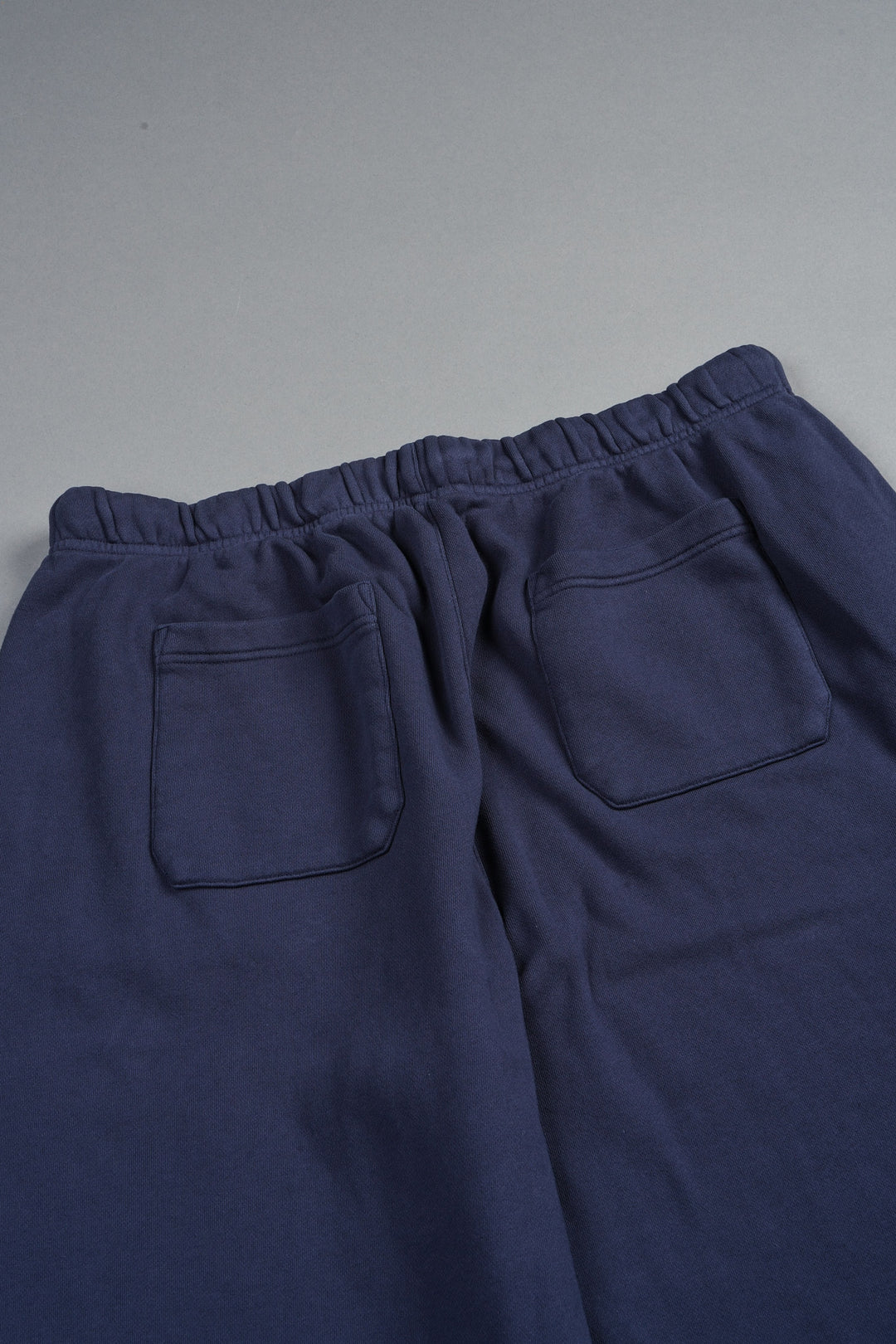Dual Wolf Capri Sweat Pants In Storm Blue