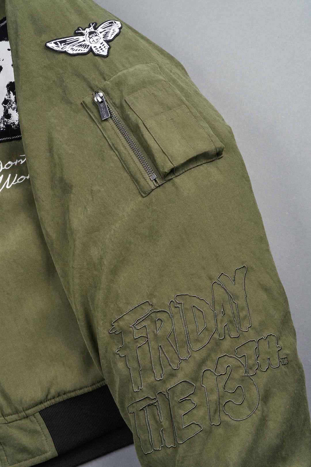 Jason Frvr Cloud Quilted Reversible Bomber Jacket In Dover Green/Taupe