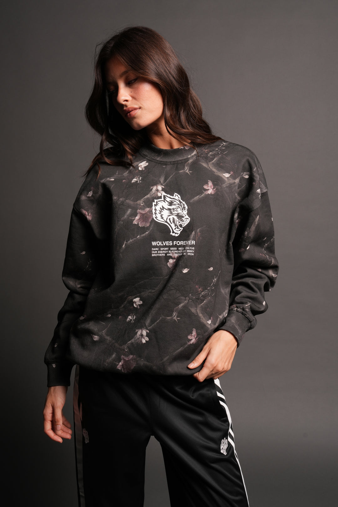Wolves Have Your Back London Crewneck In All Of Us Camo