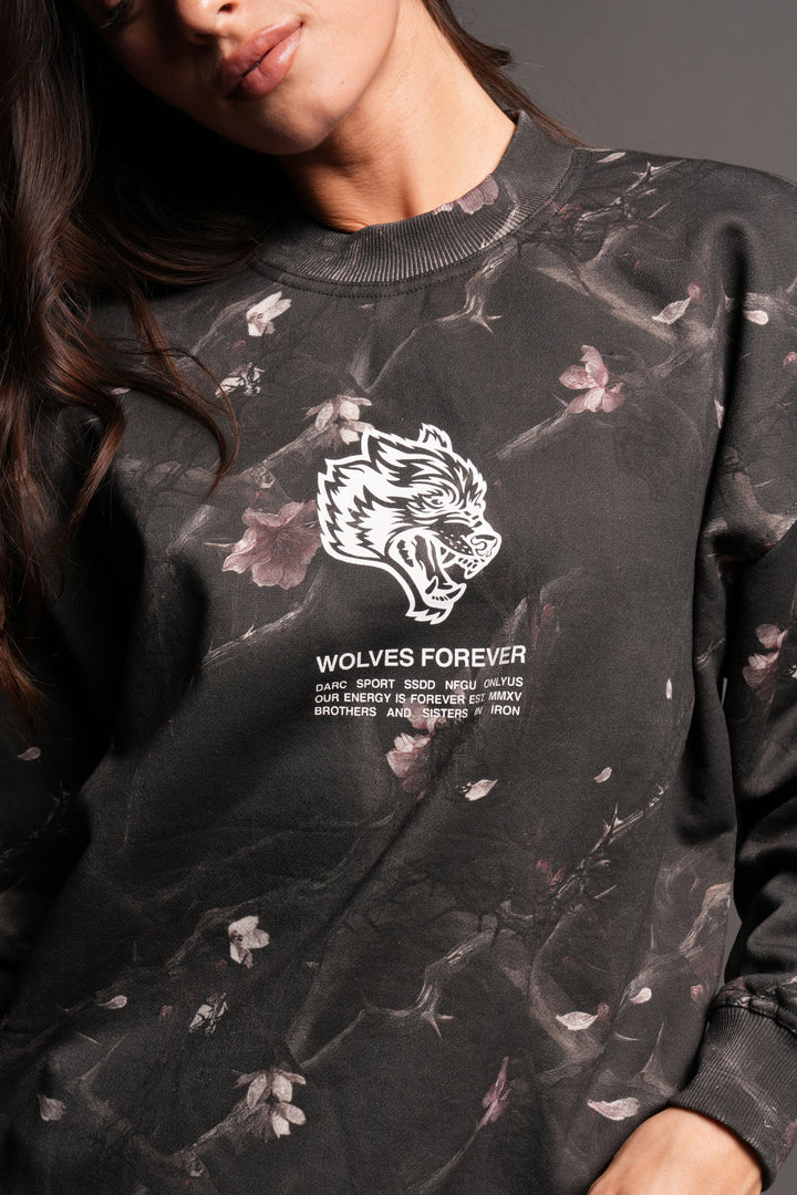 Wolves Have Your Back London Crewneck In All Of Us Camo