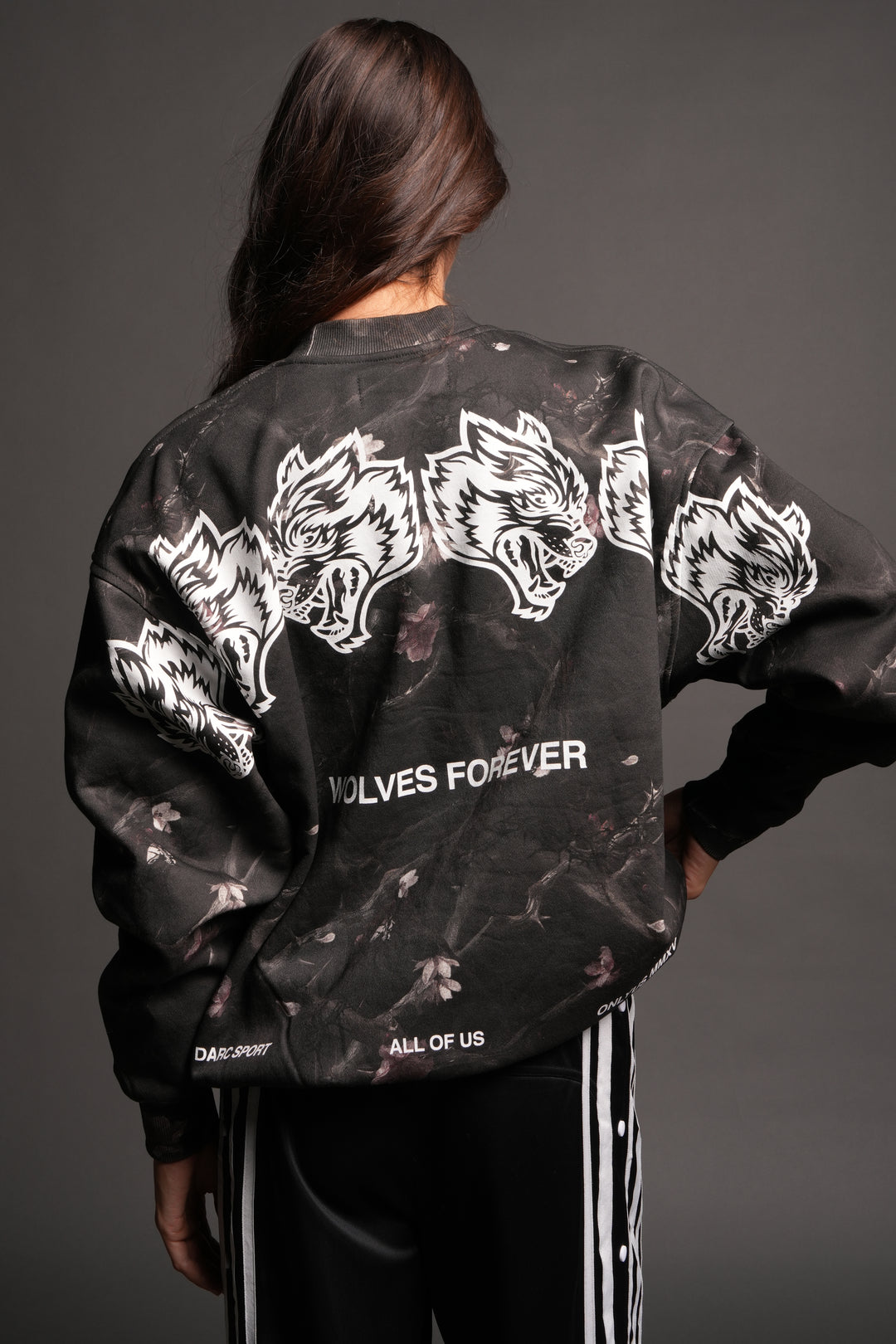 Wolves Have Your Back London Crewneck In All Of Us Camo