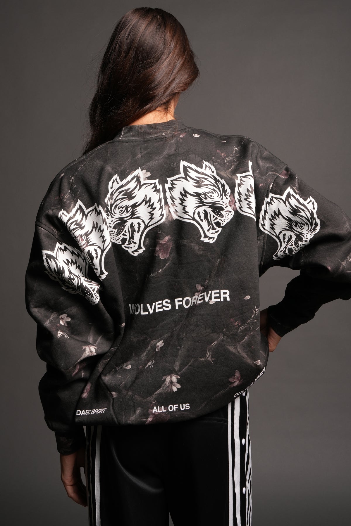 Wolves Have Your Back London Crewneck In All Of Us Camo