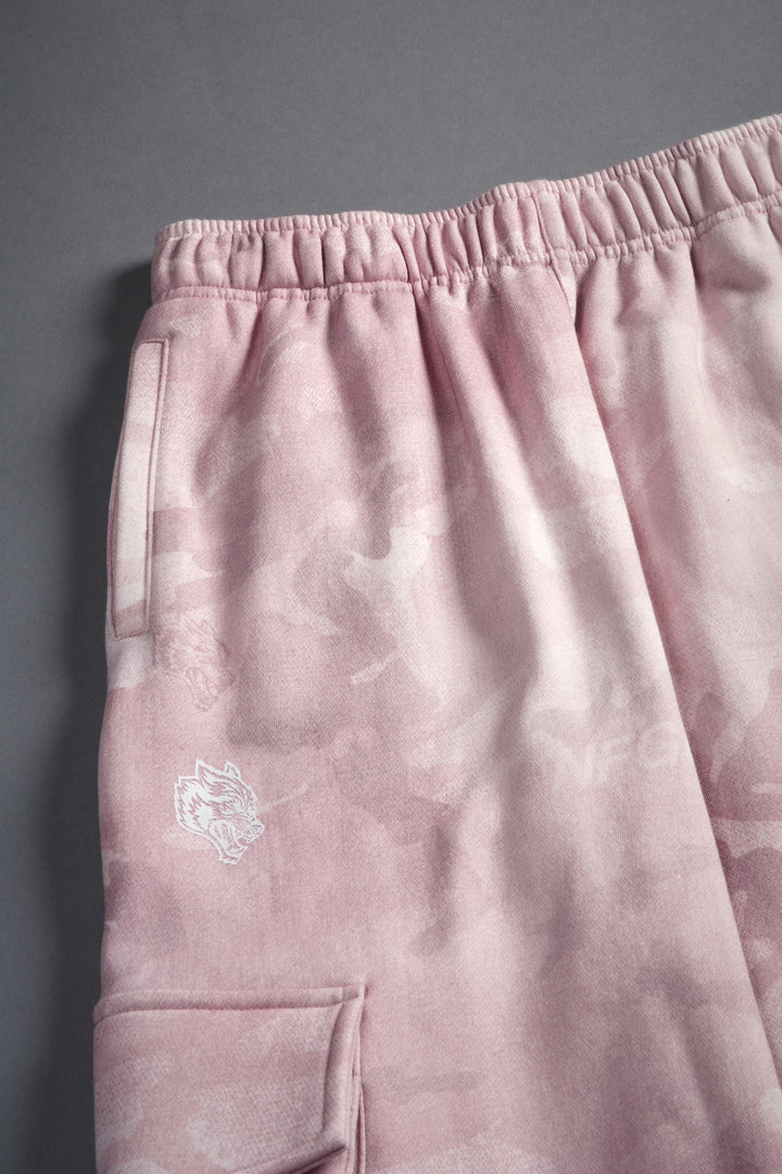 Dual Cherub NFGU Big Cozy Sweats in Blush Vintage Woodland Camo