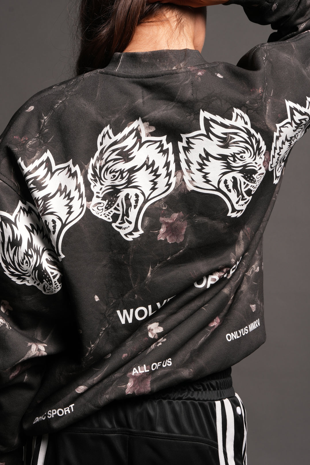Wolves Have Your Back London Crewneck In All Of Us Camo