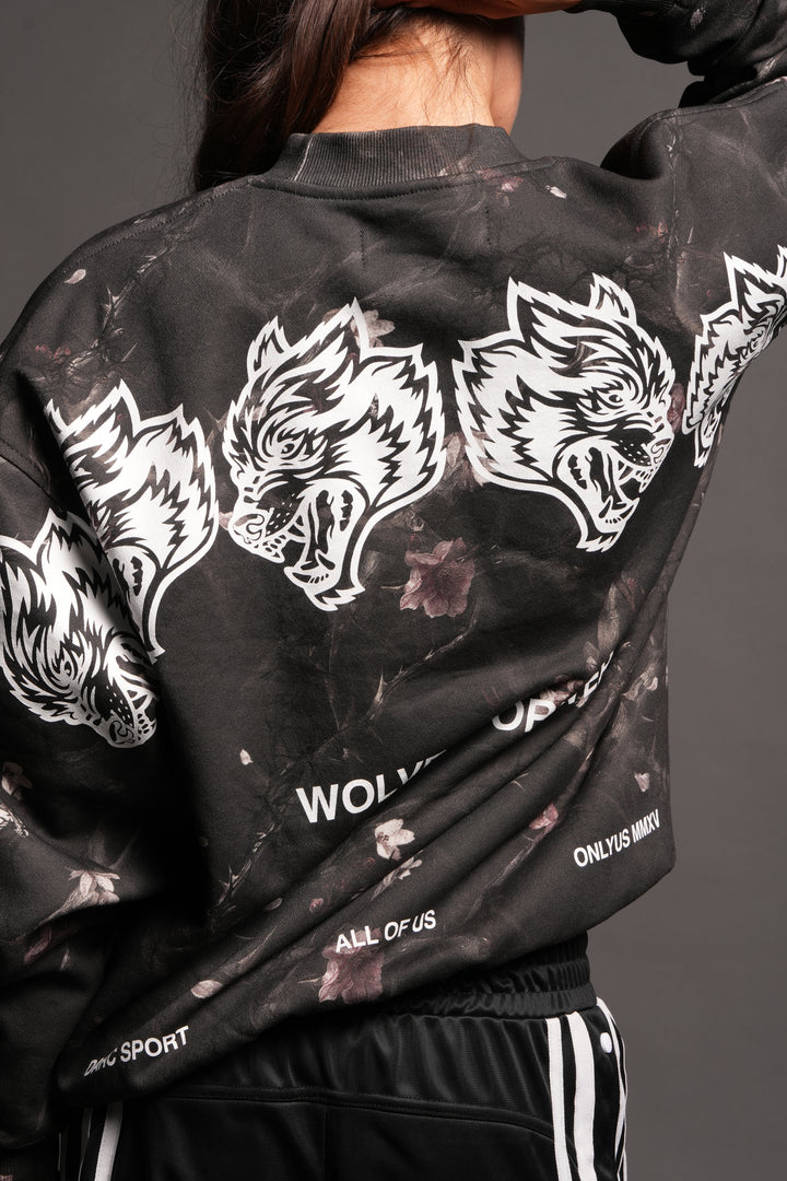 Wolves Have Your Back London Crewneck In All Of Us Camo