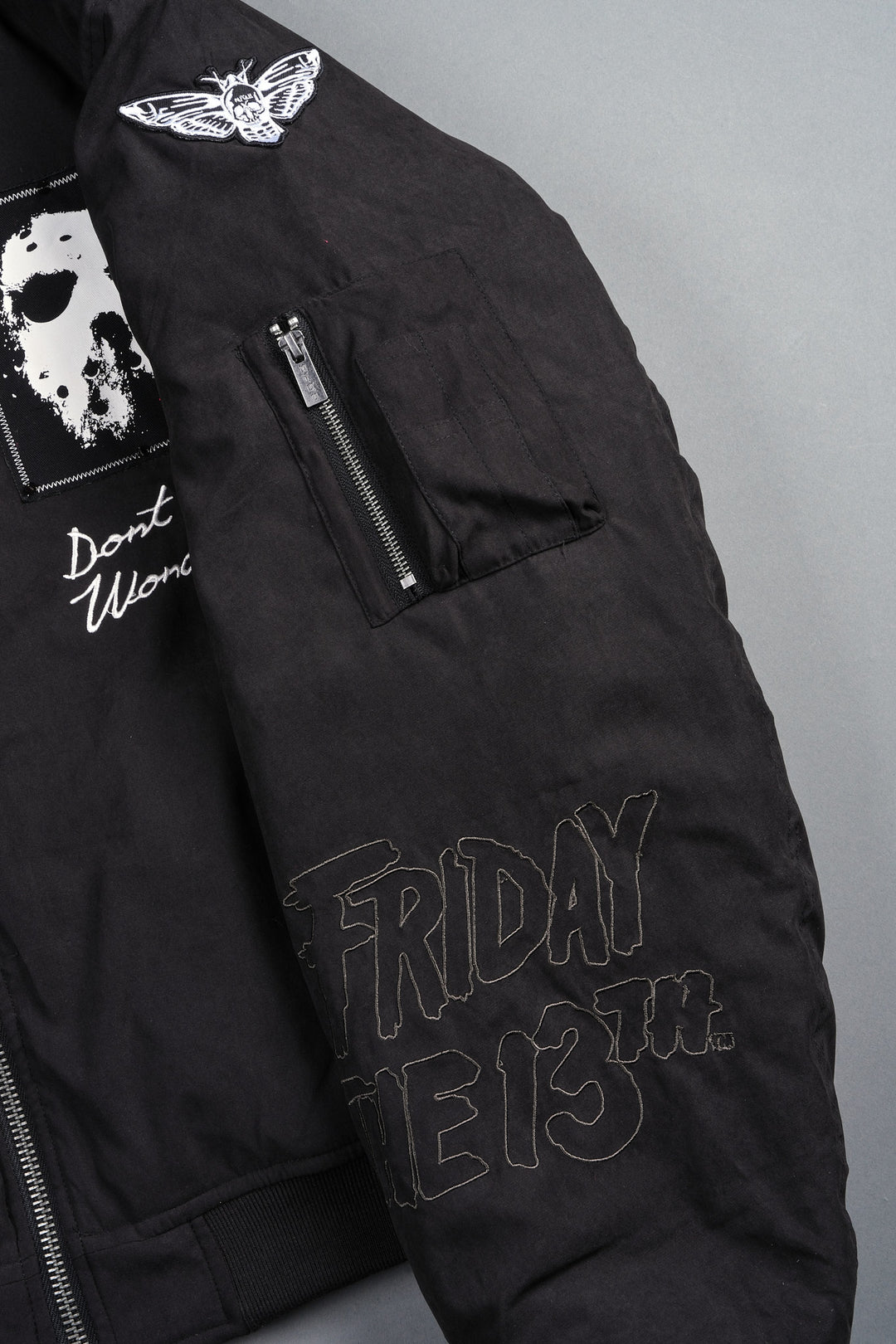 Jason Frvr Cloud Quilted Reversible Bomber Jacket In Black/Oxblood