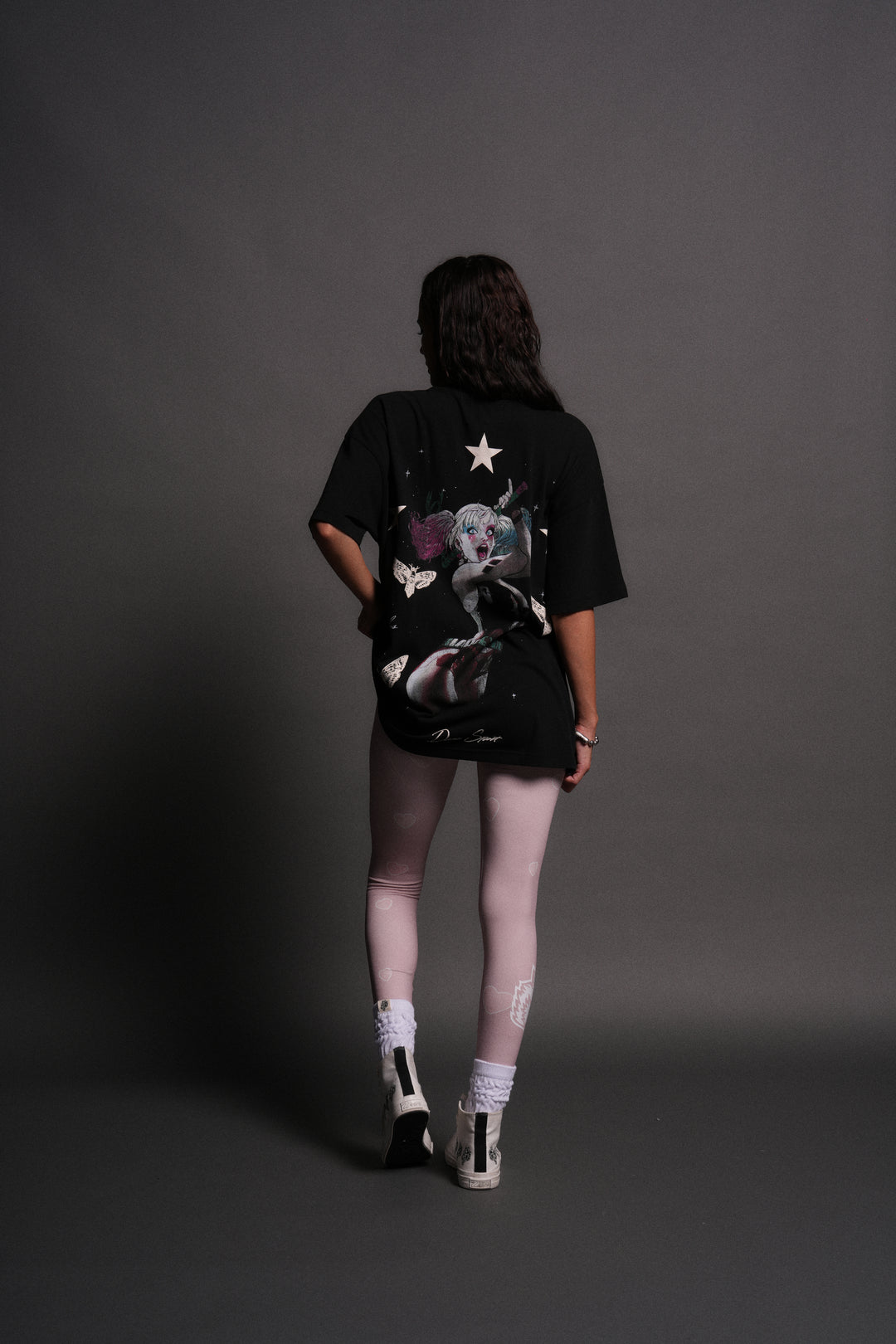 She's a Star Unisex "Premium" Oversized Tee in Black