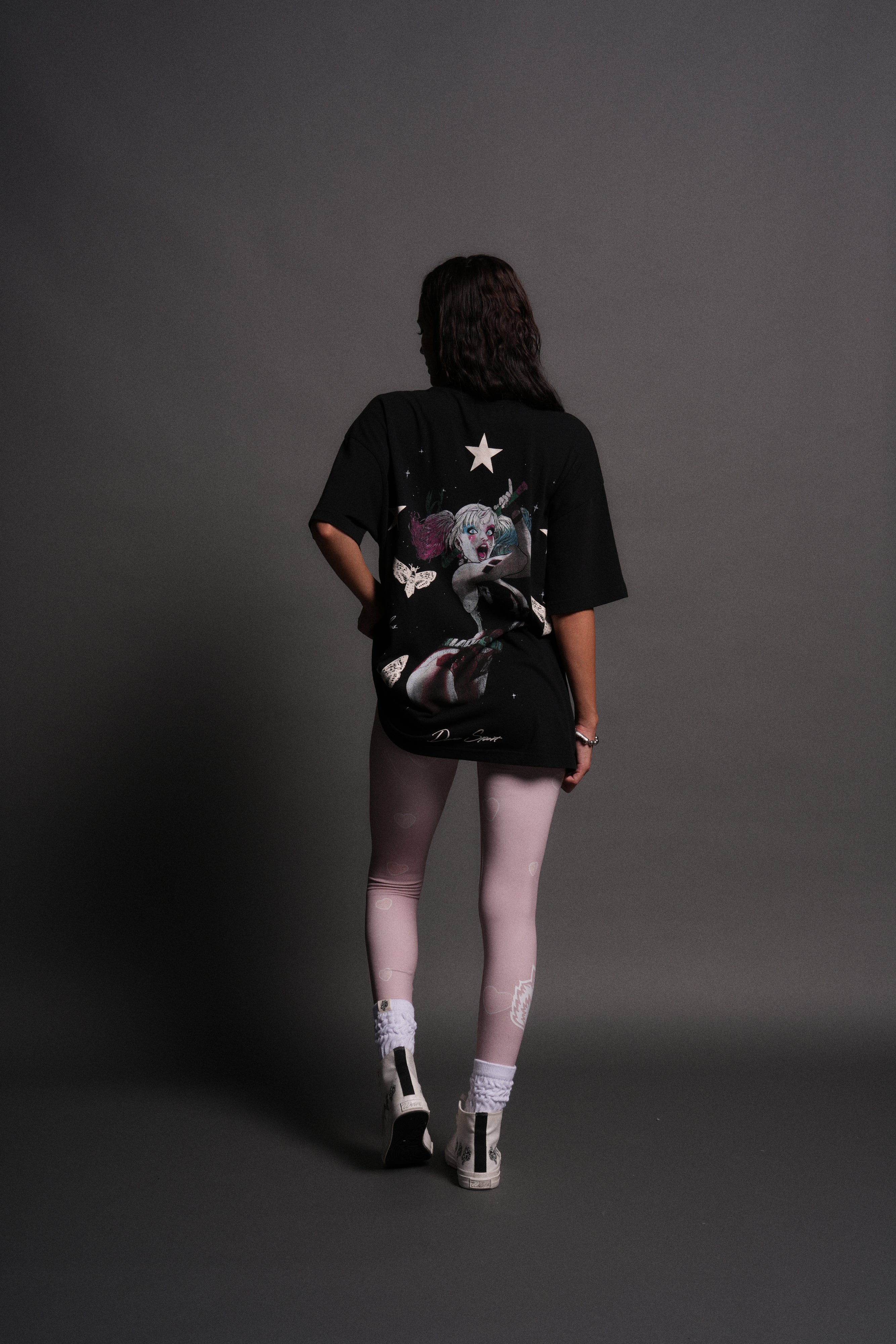 She's a Star Unisex "Premium" Oversized Tee in Black