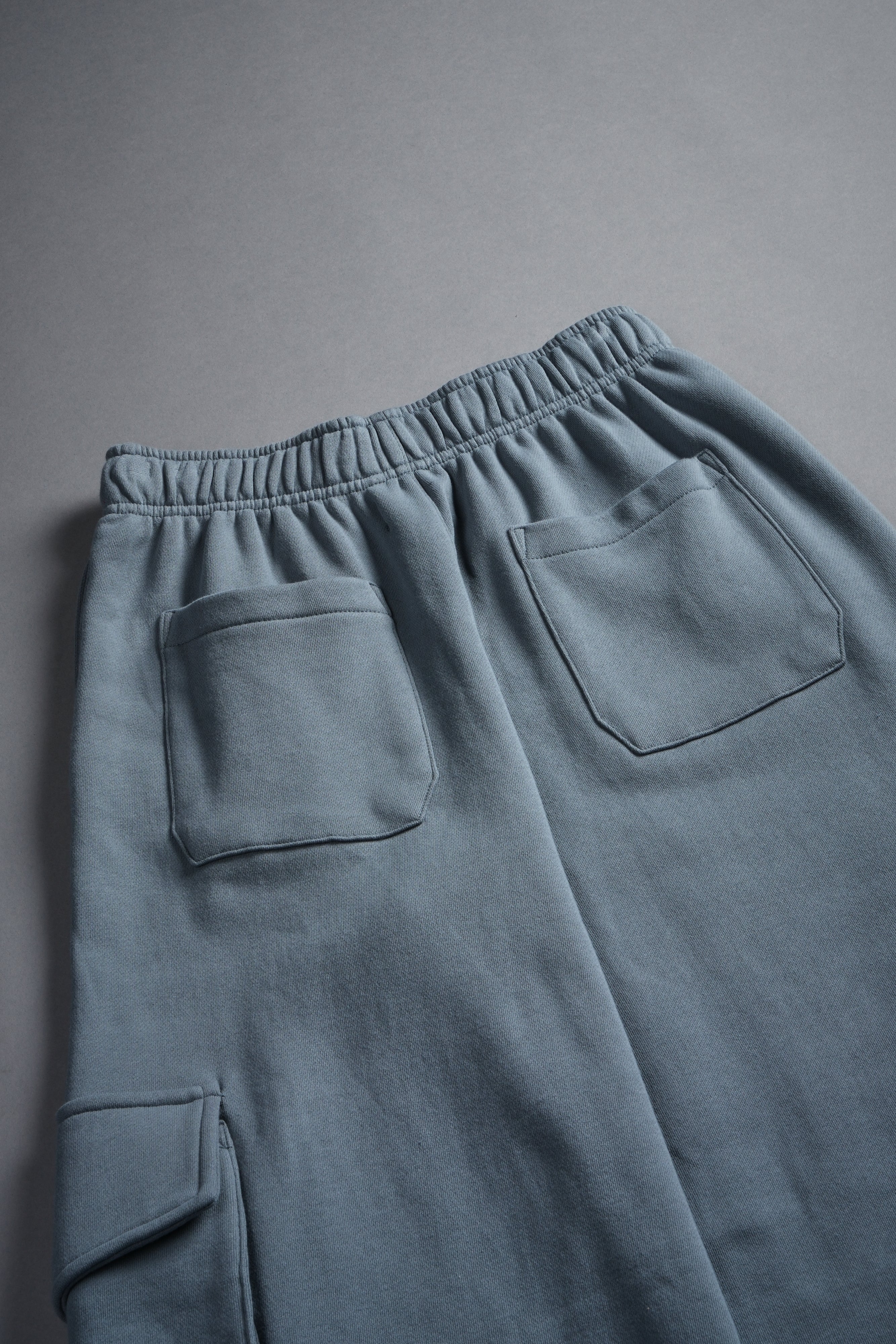 Faded Paisley Durst Cargo Sweats in Greek Stone