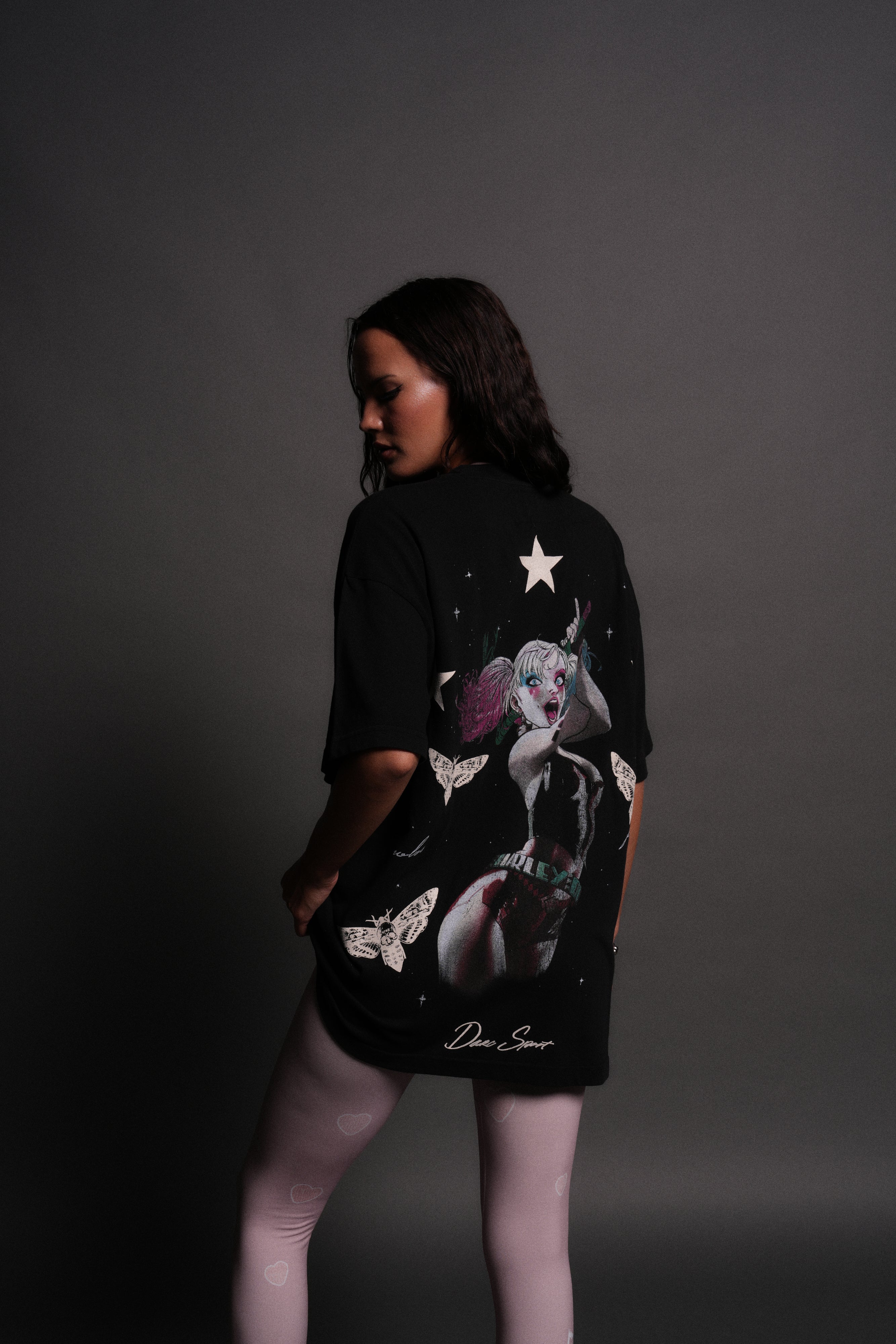 She's a Star Unisex "Premium" Oversized Tee in Black