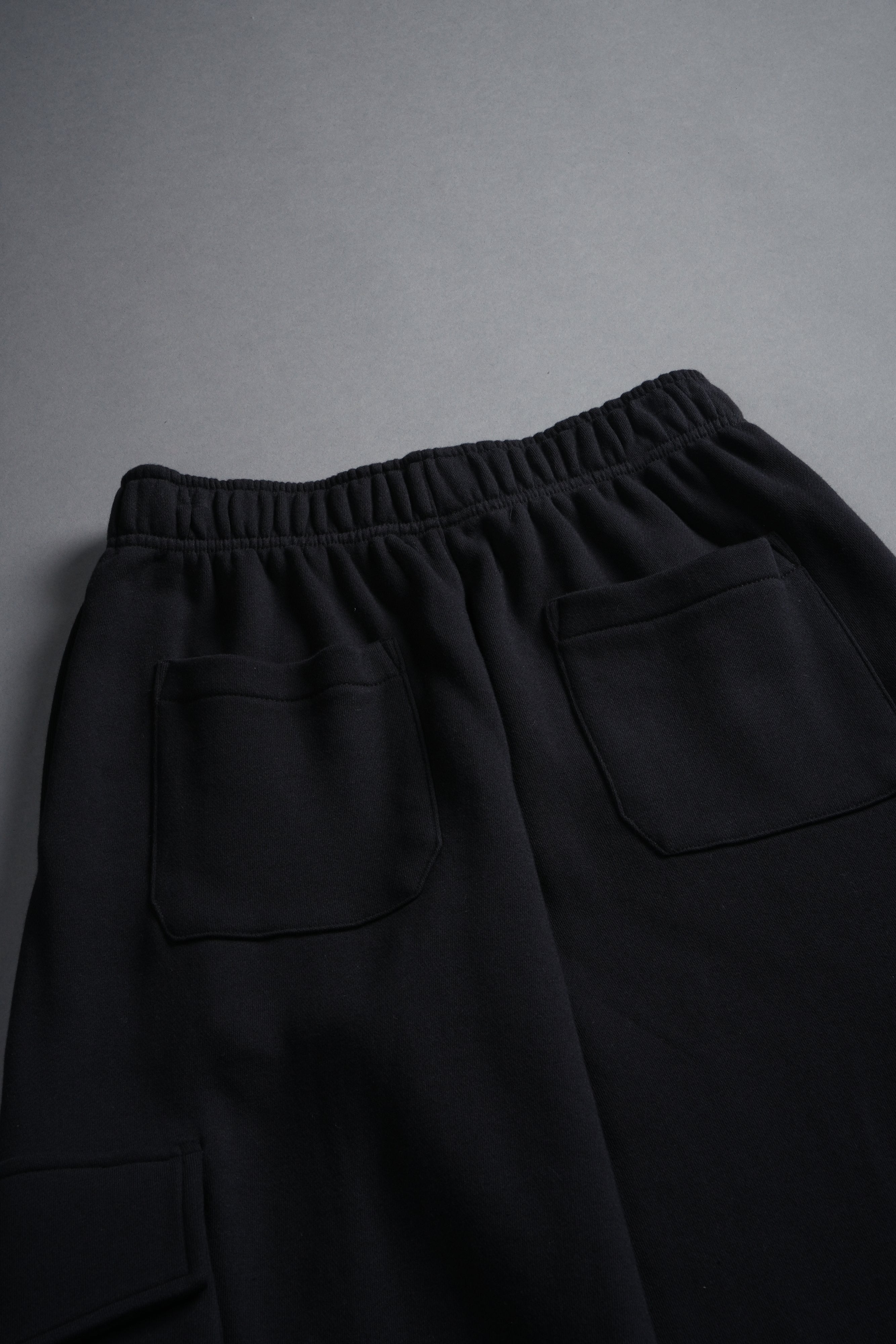 Faded Paisley Durst Cargo Sweats in Black