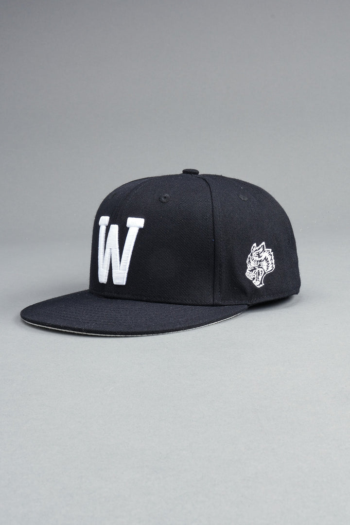 Mantra Fitted Cap In Black