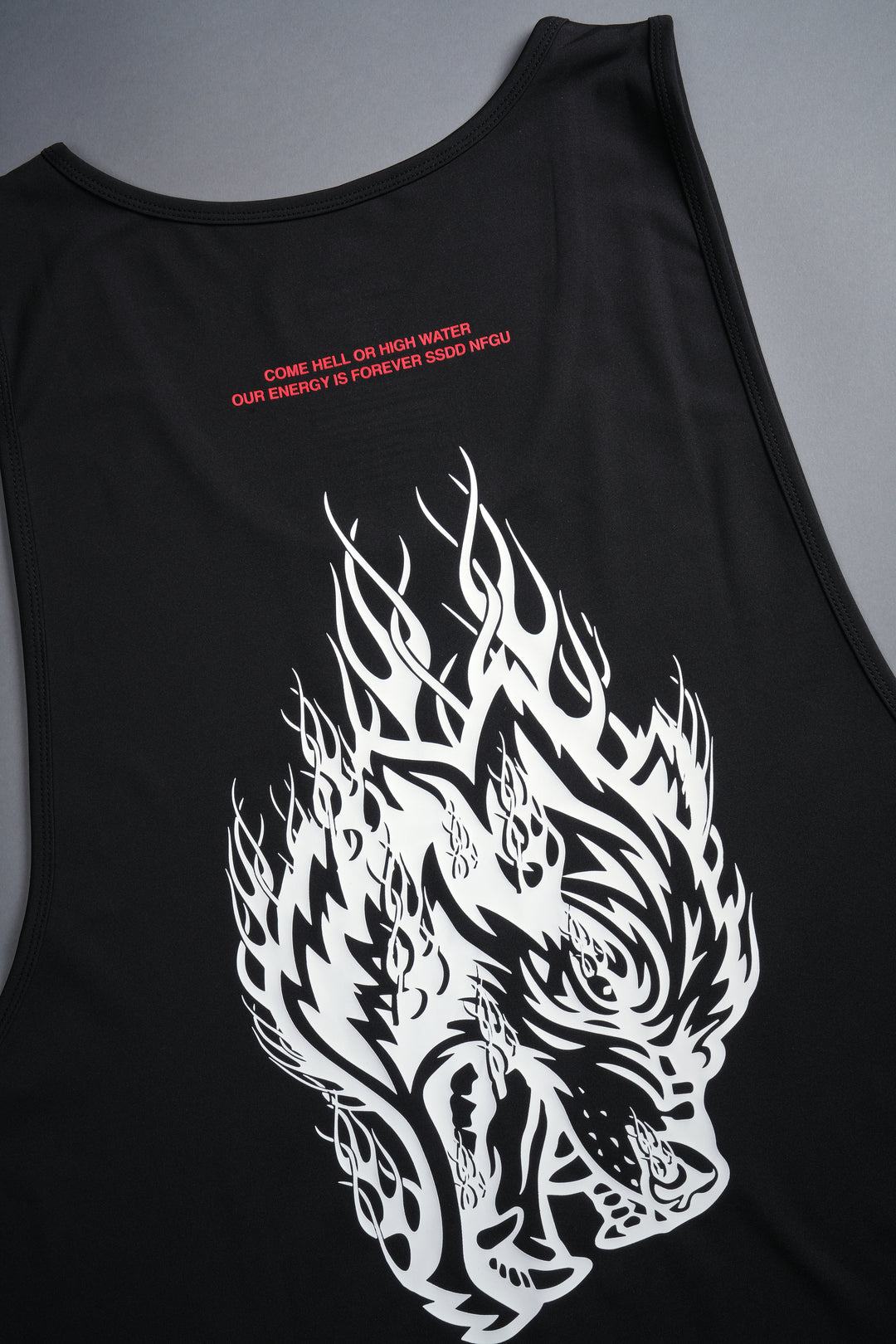 Come Hell Or High Water "Dry Wolf" (Drop) Tank in Black