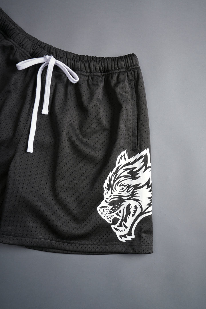 Vaughn Mesh Shorts in Wolf Gray