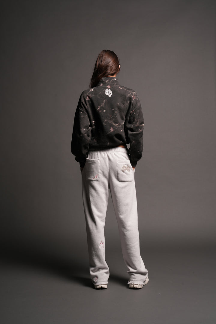 Stud Pyramid She Everson Mockneck Sweater In All Of Us Camo
