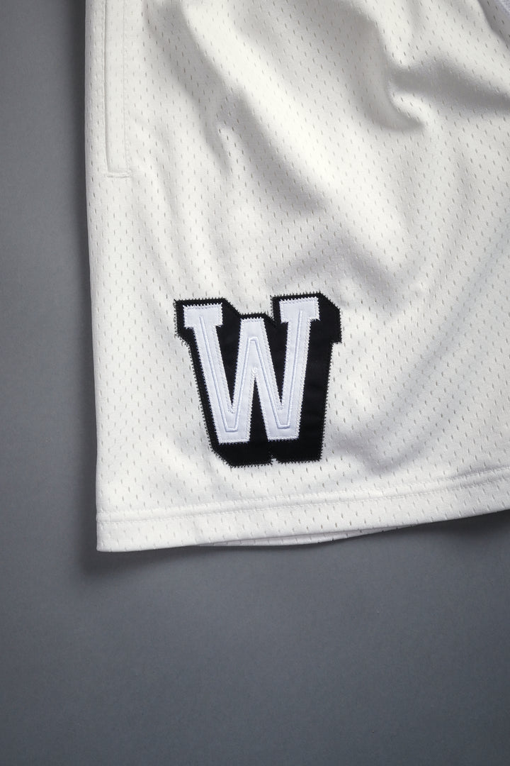 Vaughn Mesh Shorts in Cream