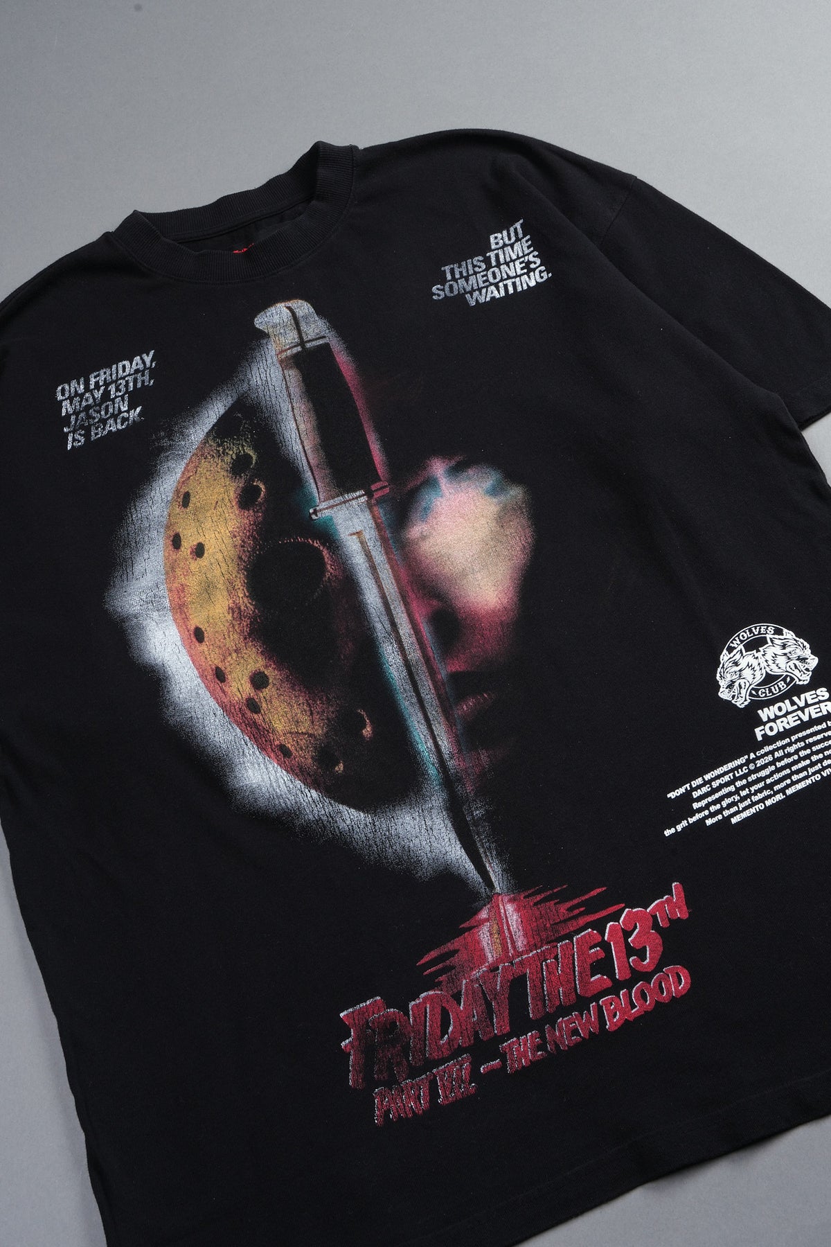 The New Blood Premium Oversized Tee In Black