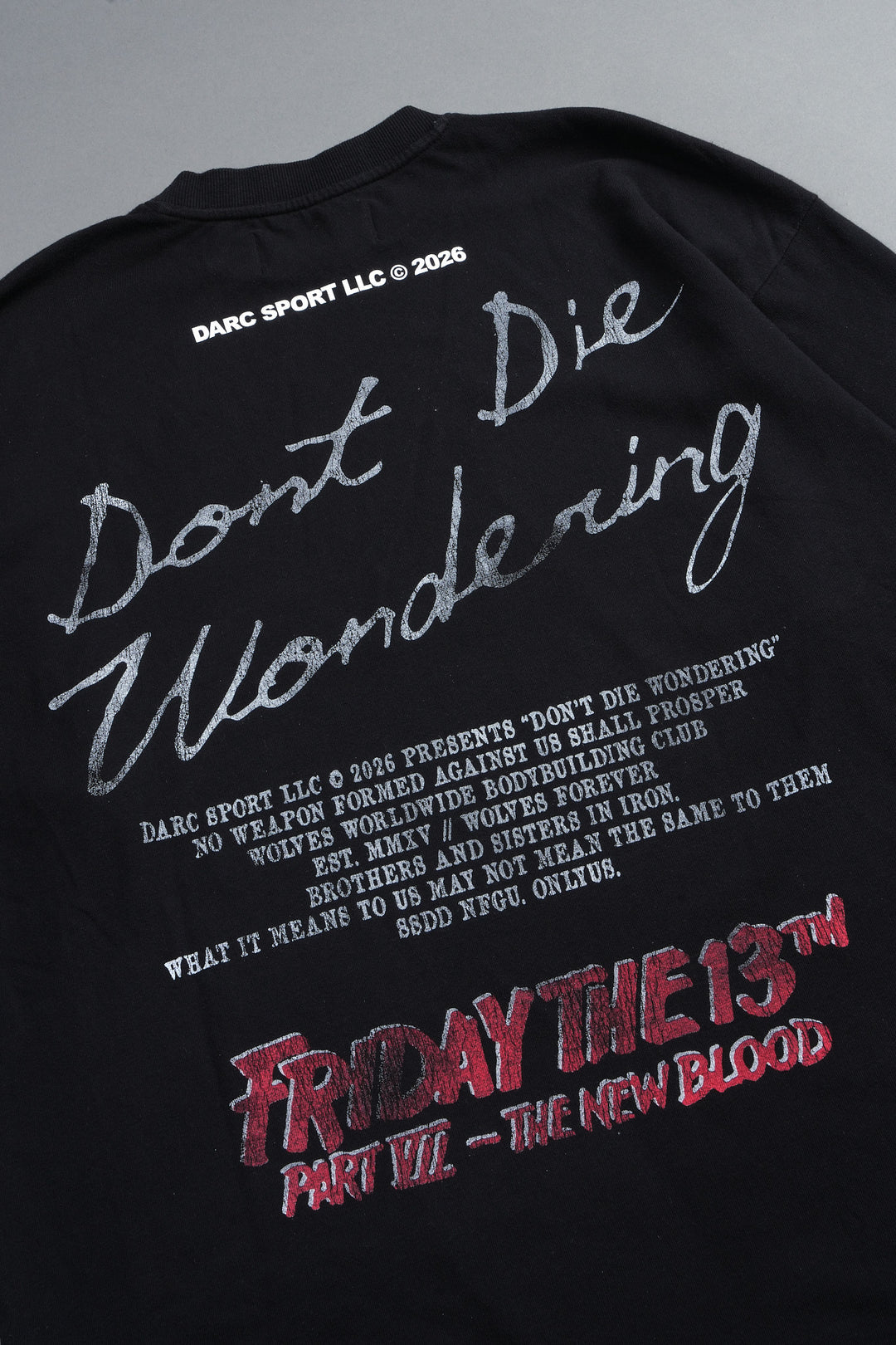 The New Blood Premium Oversized Tee In Black