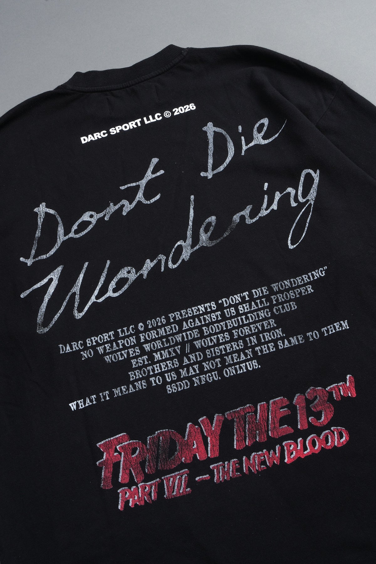 The New Blood Premium Oversized Tee In Black
