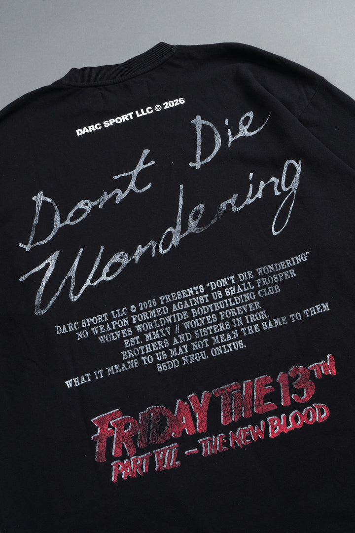 The New Blood Premium Oversized Tee In Black
