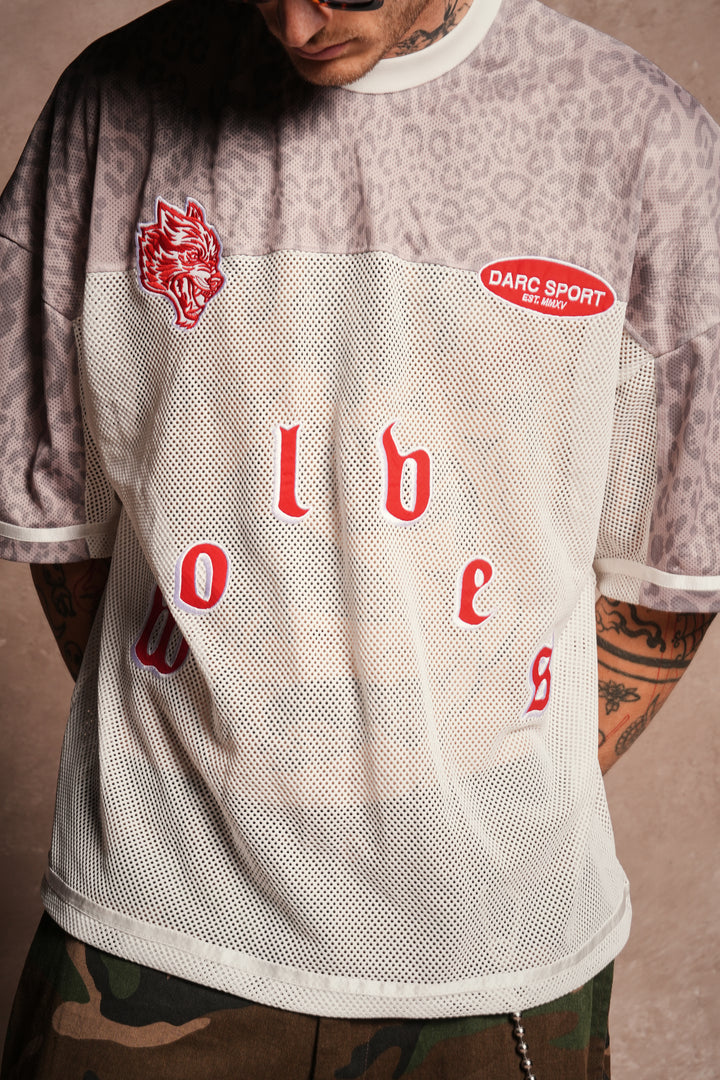 Darc Pyramid Bobby B Jersey in Clay Leopard
